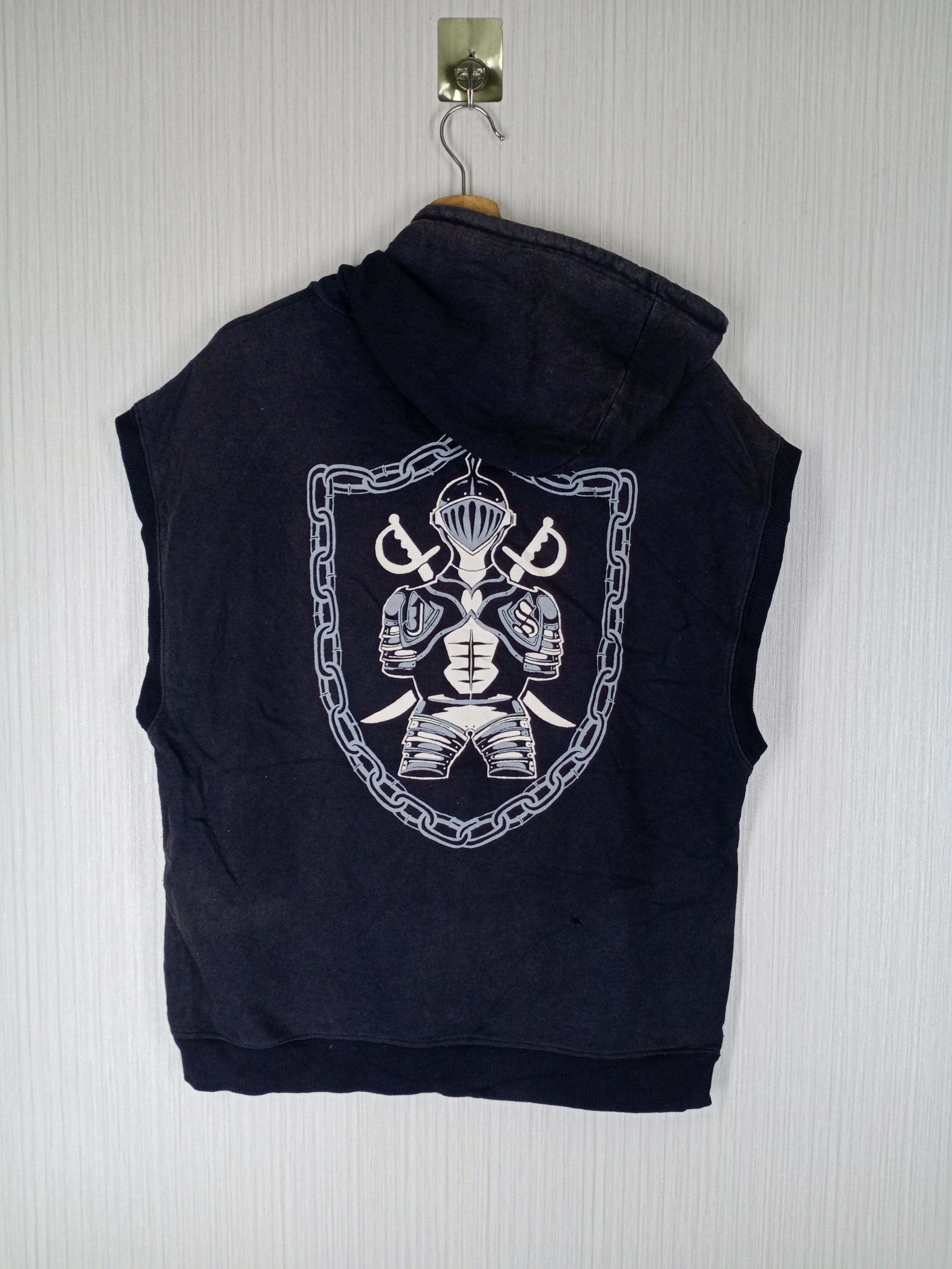 Jeremy Scott Jeremy Scott Sleeveless Hoodie Size US M / EU 48-50 / 2 - 1 Thumbnail