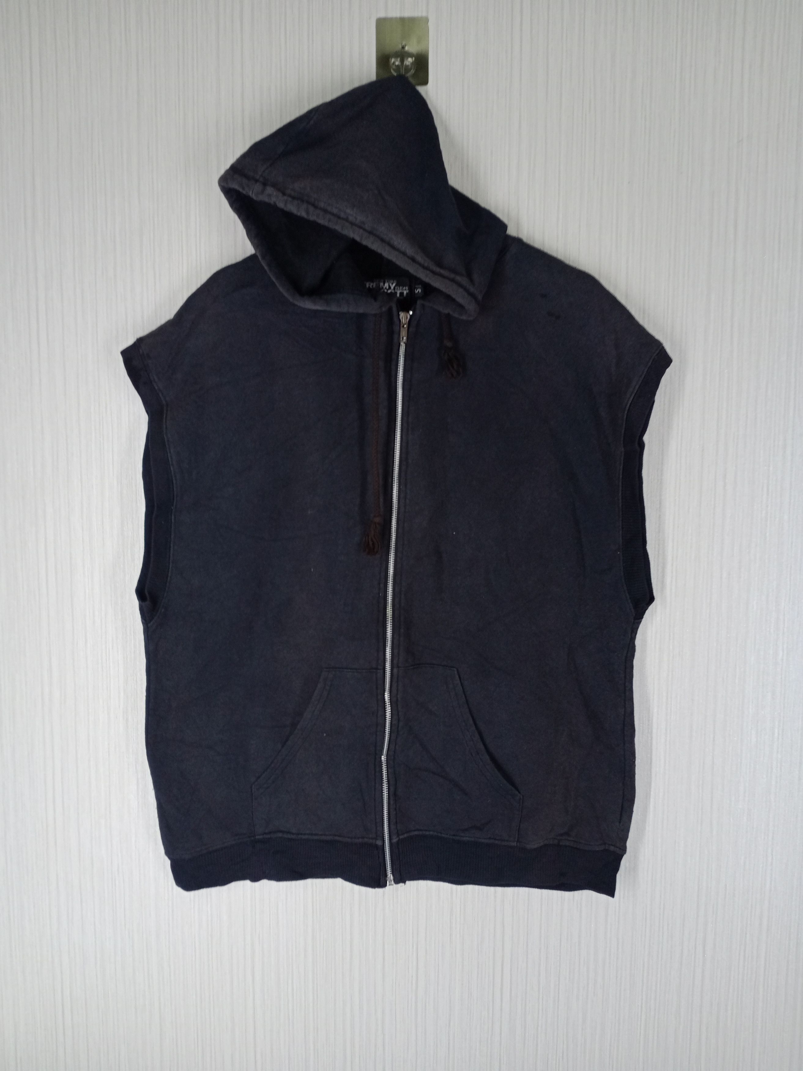 Jeremy Scott Jeremy Scott Sleeveless Hoodie Size US M / EU 48-50 / 2 - 2 Thumbnail