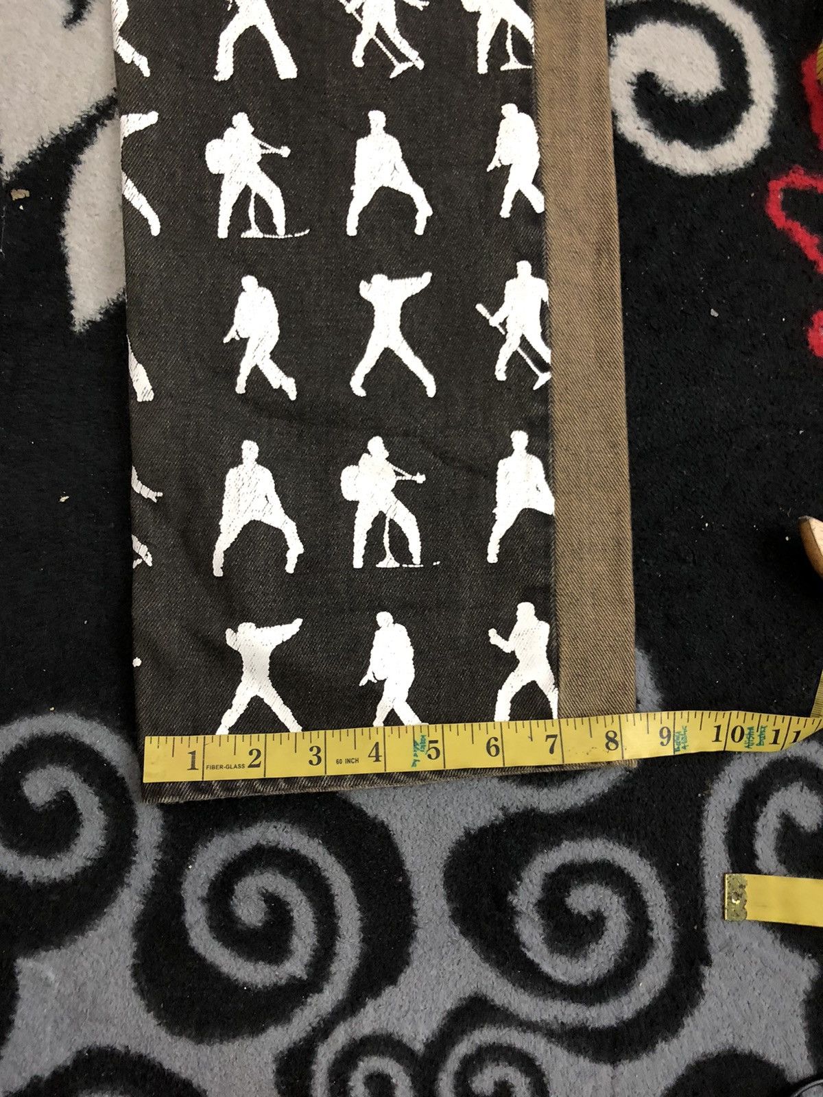 Japanese Brand PPFM Rock and Roll Design Denim Size US 29 - 15 Thumbnail