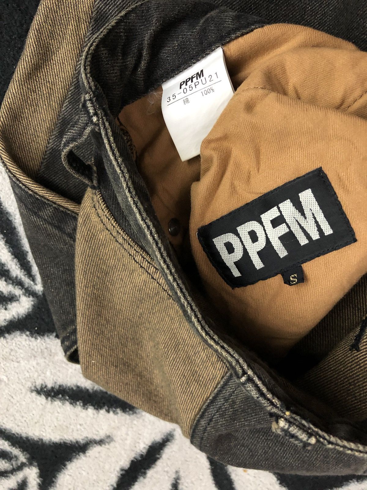 Japanese Brand PPFM Rock and Roll Design Denim Size US 29 - 10 Thumbnail