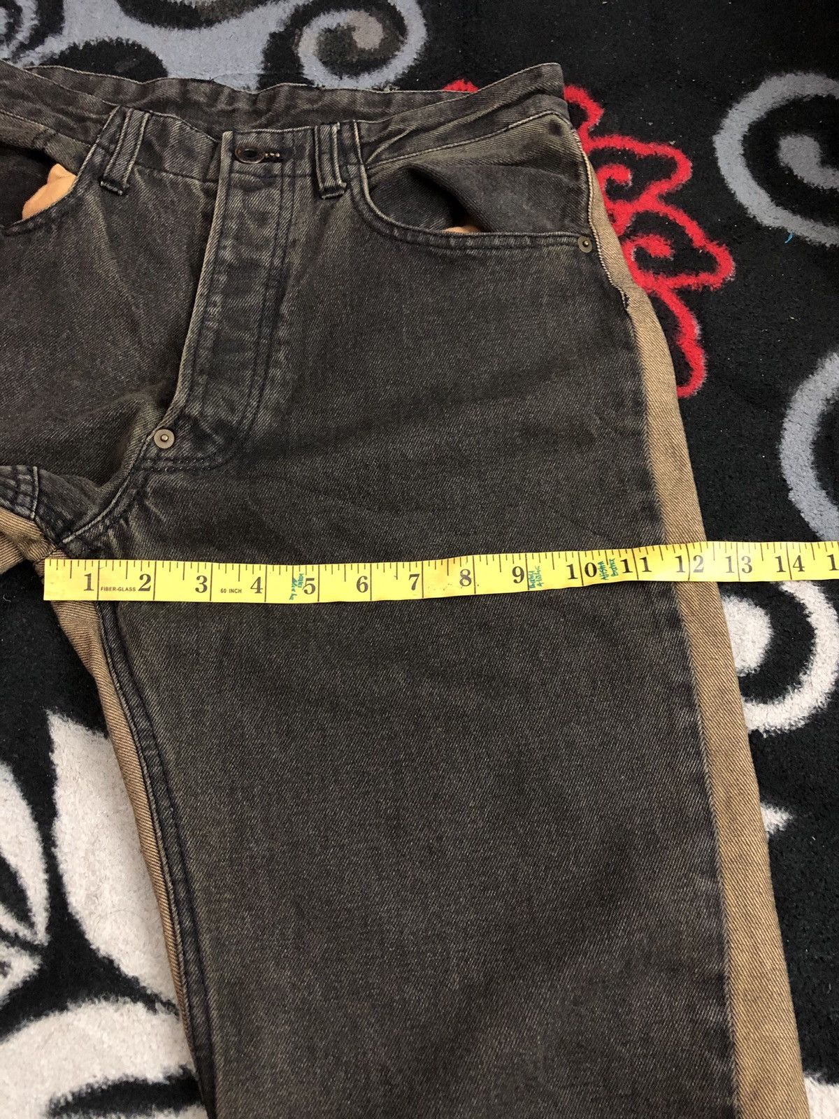 Japanese Brand PPFM Rock and Roll Design Denim Size US 29 - 13 Thumbnail