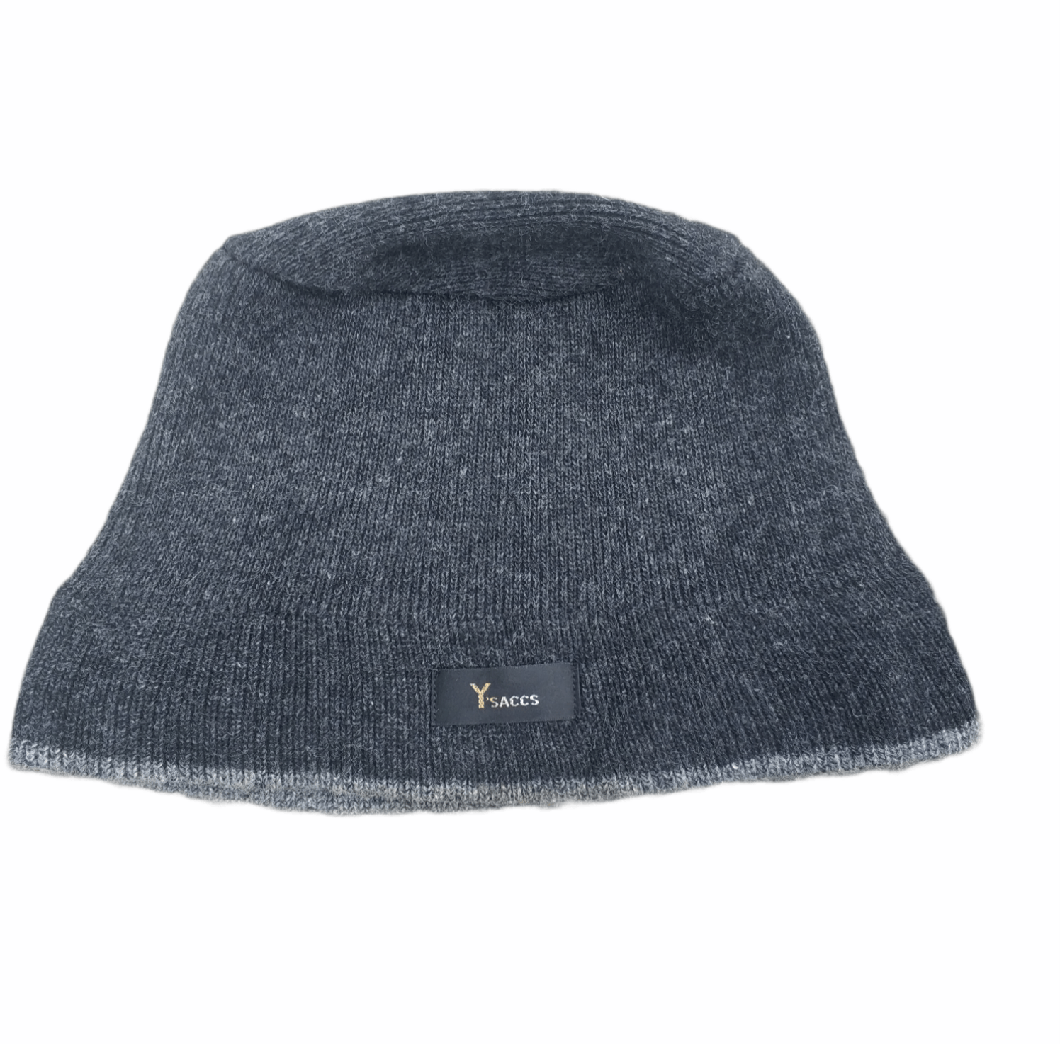 Yohji Yamamoto 🔥Y'saccs Yohji Yamamoto Mohair Logo Beanie Size ONE SIZE - 3 Thumbnail