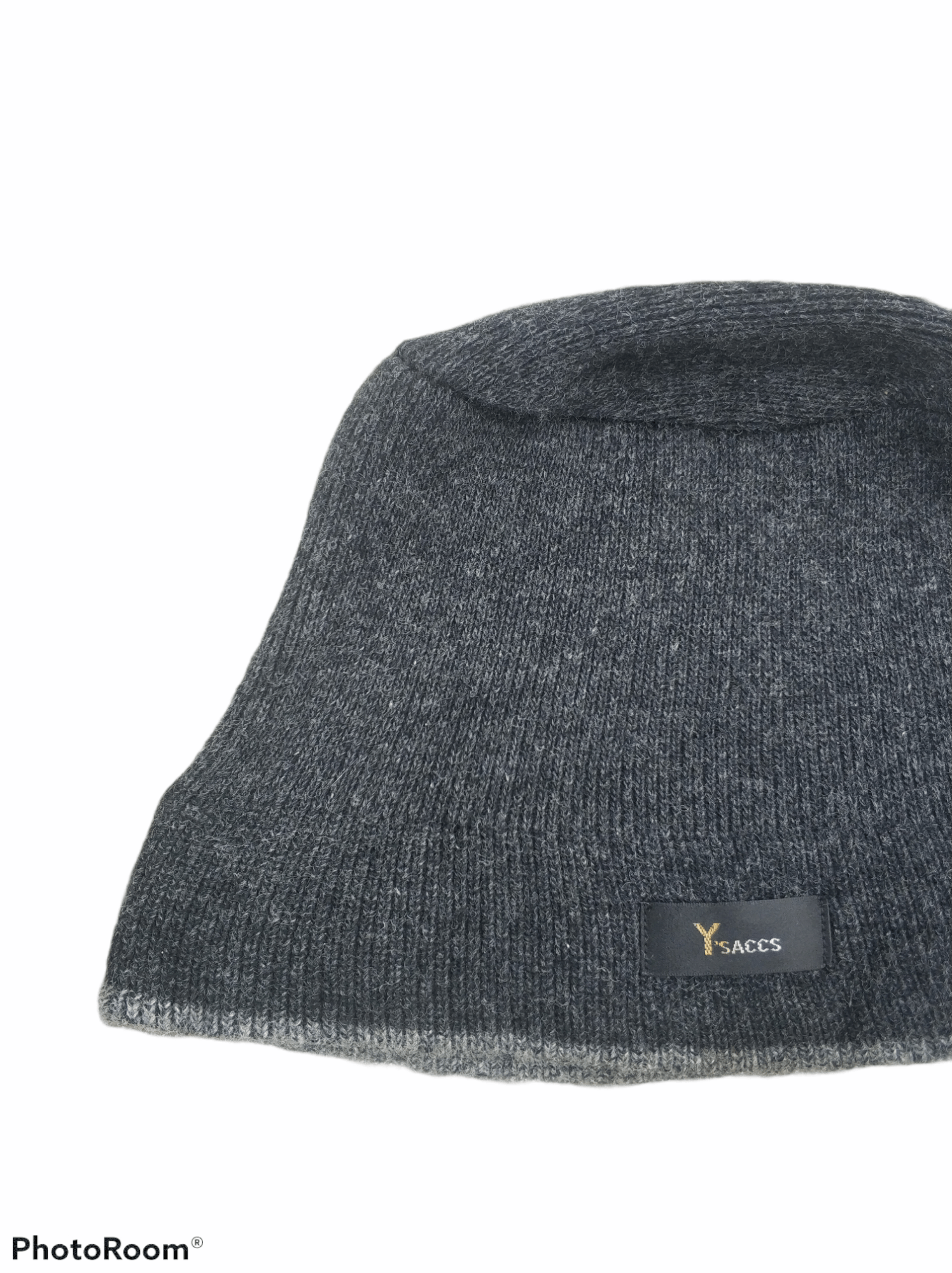 Yohji Yamamoto 🔥Y'saccs Yohji Yamamoto Mohair Logo Beanie Size ONE SIZE - 8 Thumbnail