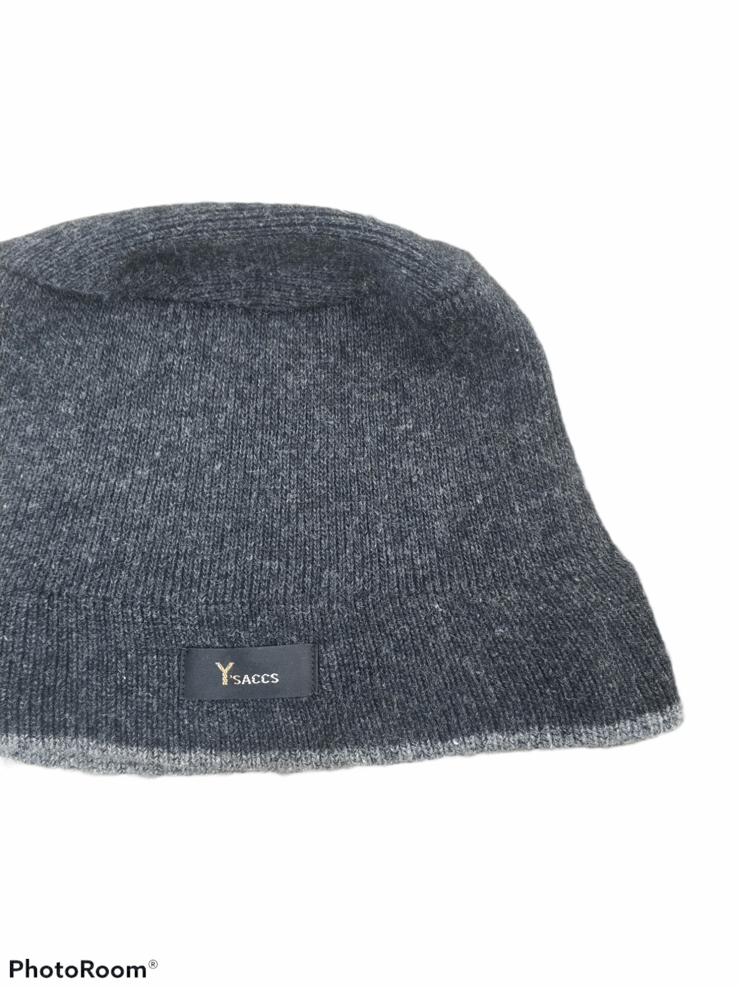 Yohji Yamamoto 🔥Y'saccs Yohji Yamamoto Mohair Logo Beanie Size ONE SIZE - 7 Thumbnail