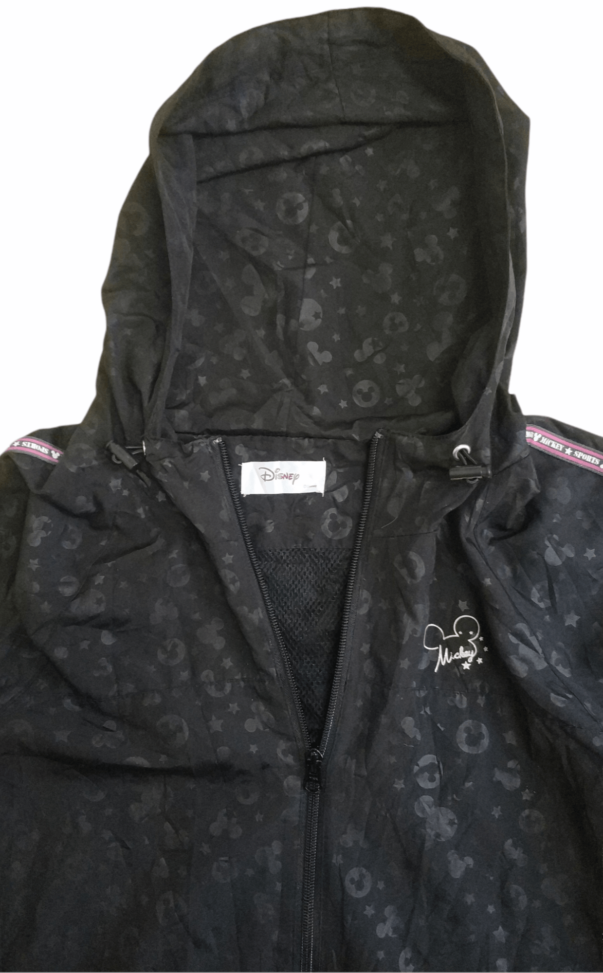 Disney 🔥Mickey Monogram Side Stripe Hoodie Size US M / EU 48-50 / 2 - 2 Thumbnail