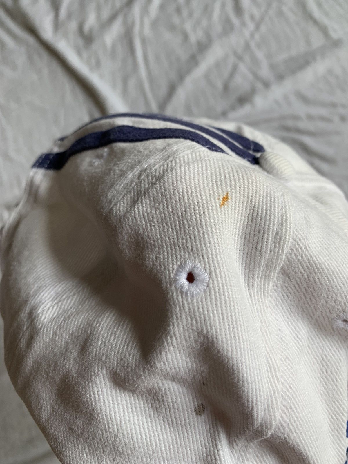 Adidas × Vintage Adidas vintage cap 90s hat big logo Size ONE SIZE - 3 Thumbnail