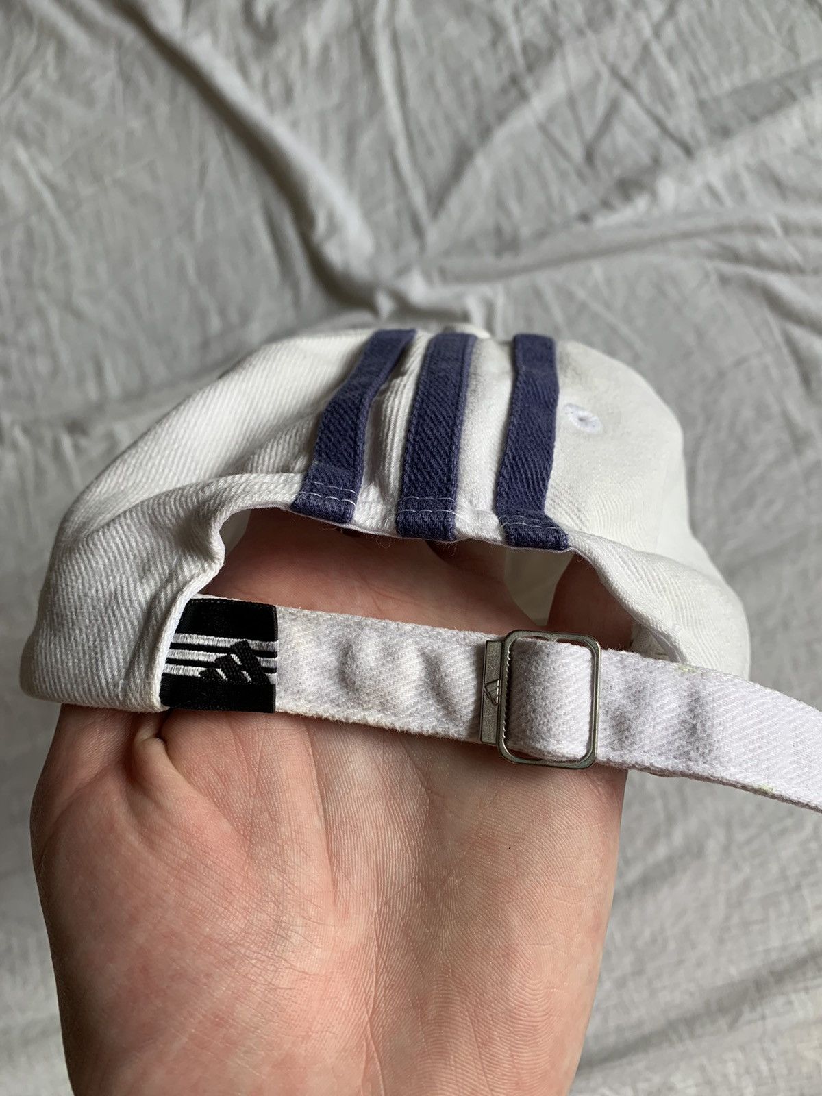 Adidas × Vintage Adidas vintage cap 90s hat big logo Size ONE SIZE - 4 Thumbnail