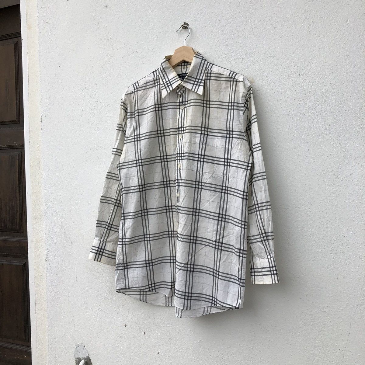 Burberry VINTAGE BURBERRY LONDON SHIRT BUTTON UPS Size US M / EU 48-50 / 2 - 2 Thumbnail