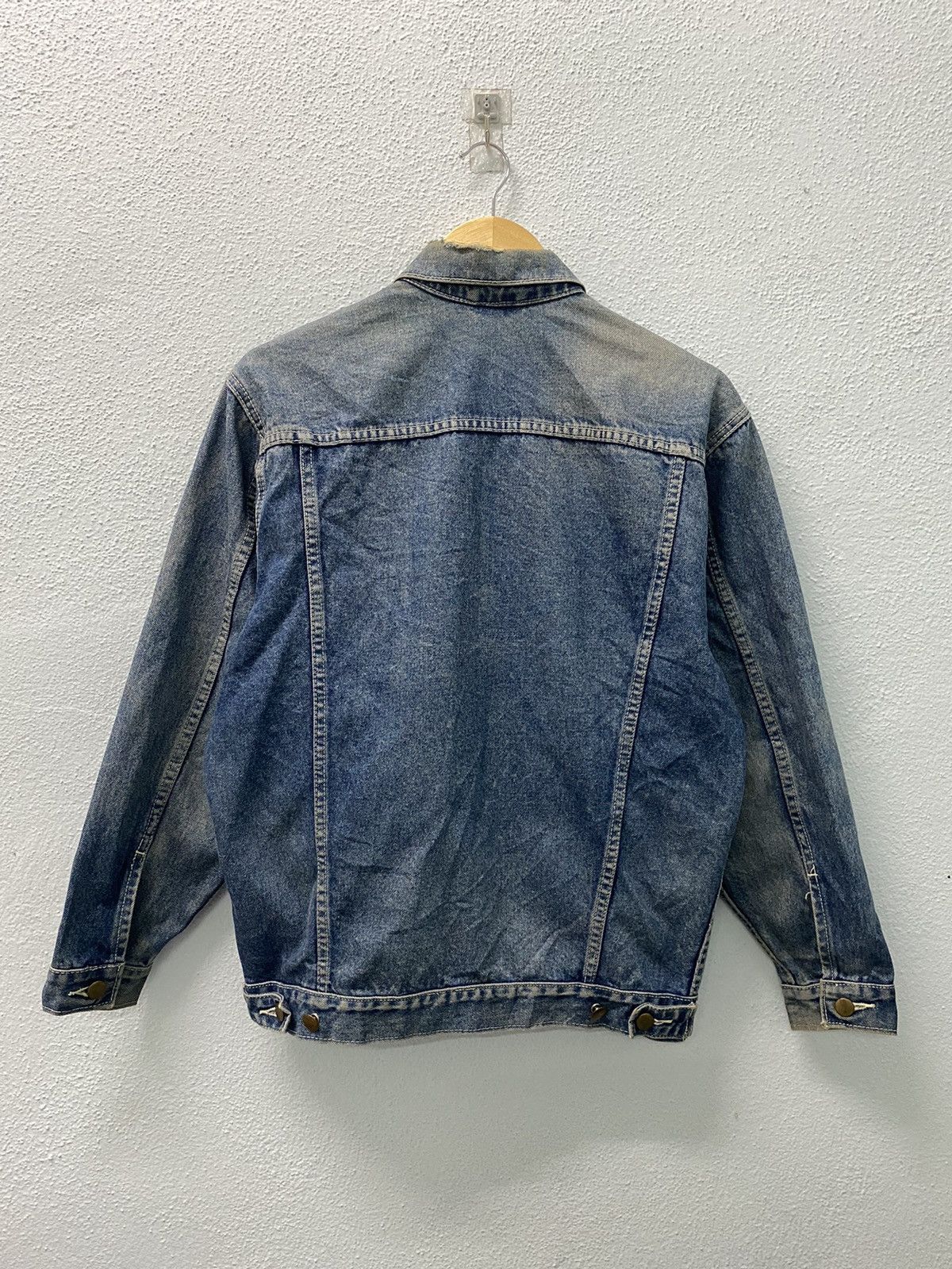 Japanese Brand × Vintage Vintage M Club Trucker Jacket Denim Size US S / EU 44-46 / 1 - 10 Thumbnail