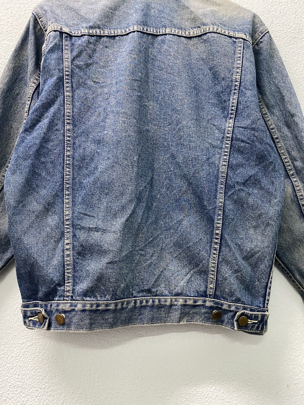 Japanese Brand × Vintage Vintage M Club Trucker Jacket Denim Size US S / EU 44-46 / 1 - 11 Thumbnail