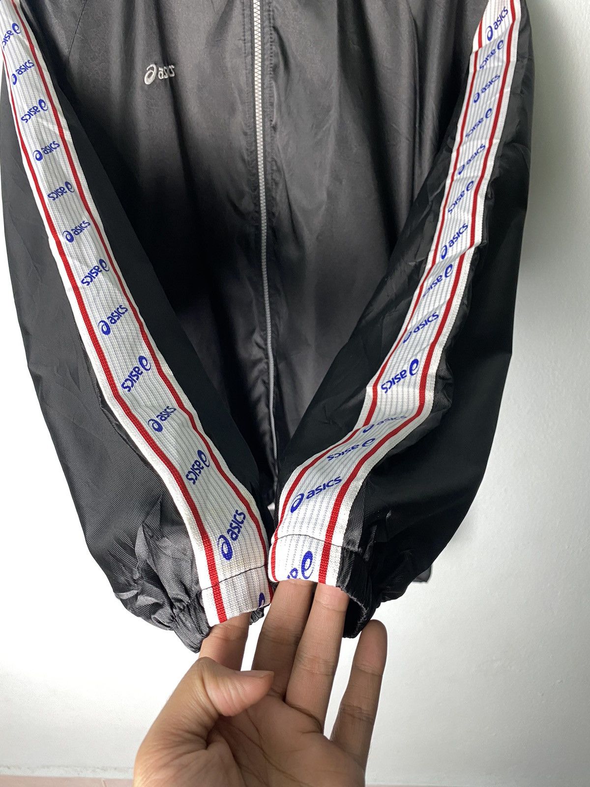Asics × Vintage Vintage Asics Side Tape Jacket Size US M / EU 48-50 / 2 - 5 Thumbnail