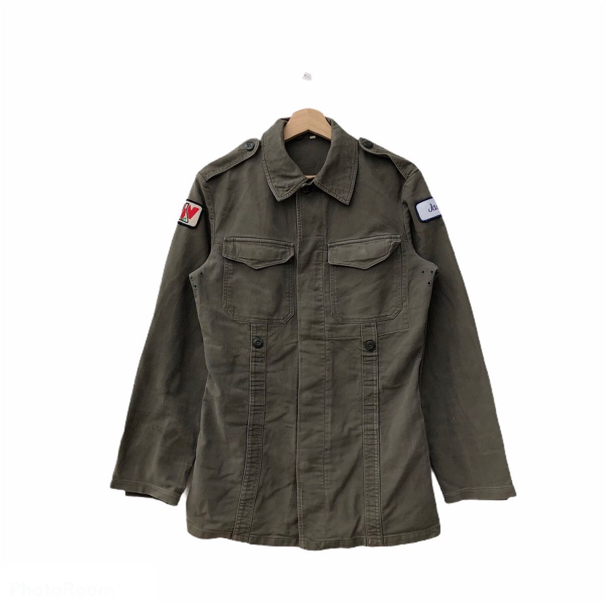 Japanese Brand MILITARY COLLECTIONS ARMY WORK WEAR JASON PATCH JACKET Size US M / EU 48-50 / 2 - 1 Thumbnail