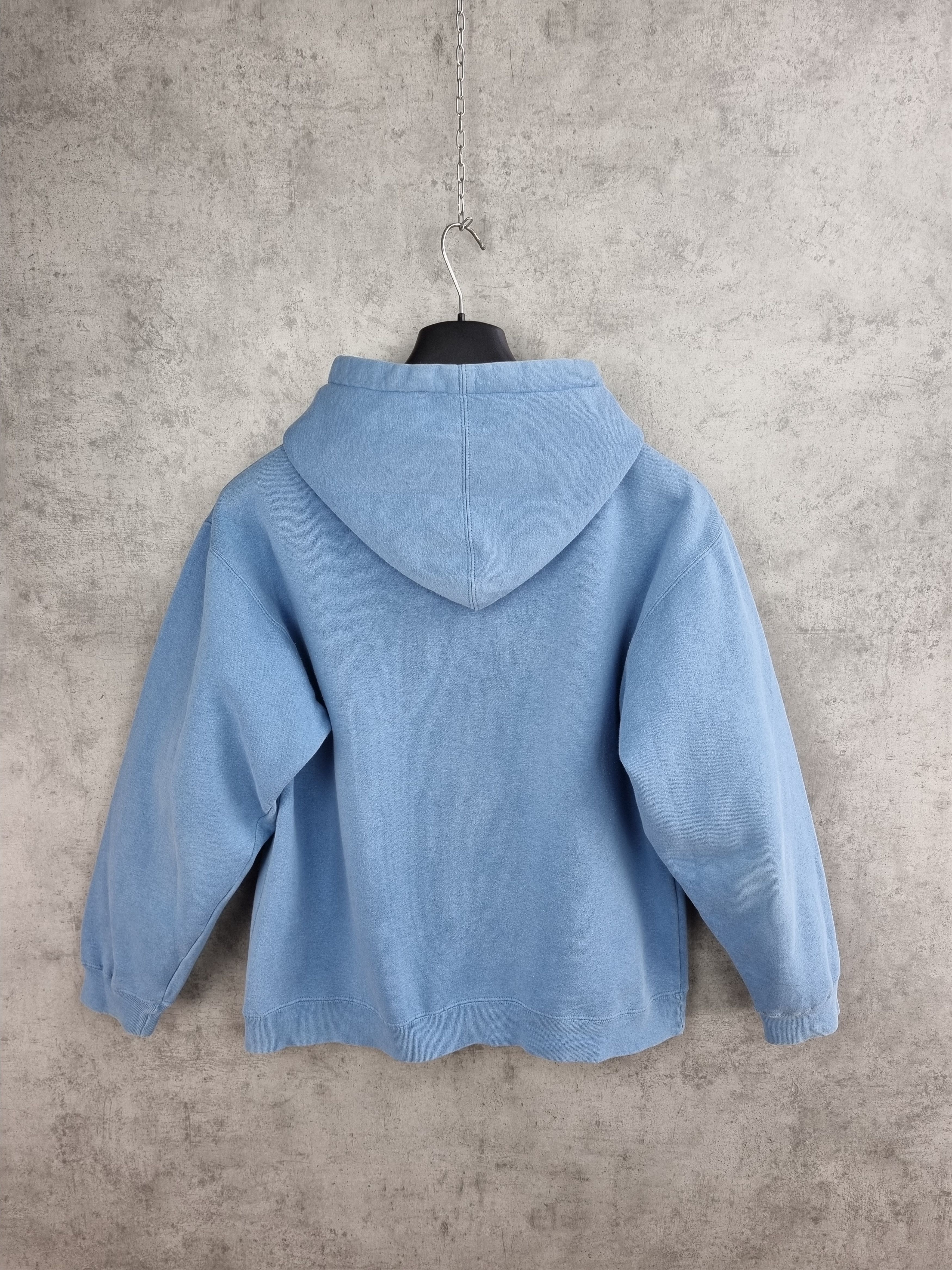 Bones × Only The Blind × Powell Peralta 90s Skate One Bones Baby blue Skateboard Hoodie Size US M / EU 48-50 / 2 - 2 Thumbnail