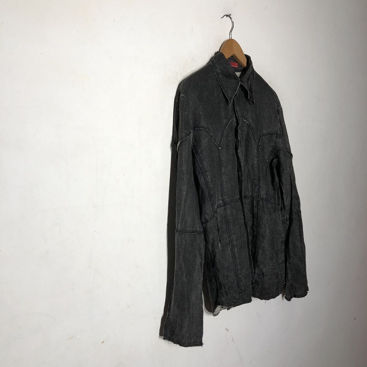 Japanese Brand DISTRESSED PATCH WORK 291295=HOMME Size US M / EU 48-50 / 2 - 3 Thumbnail