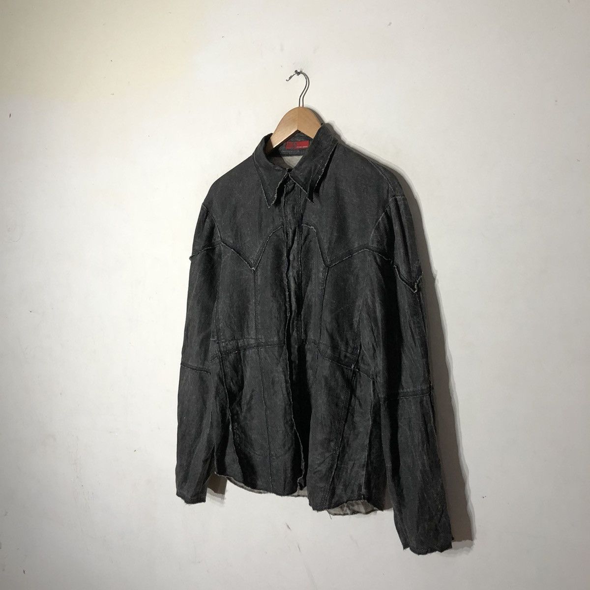 Japanese Brand DISTRESSED PATCH WORK 291295=HOMME Size US M / EU 48-50 / 2 - 2 Thumbnail