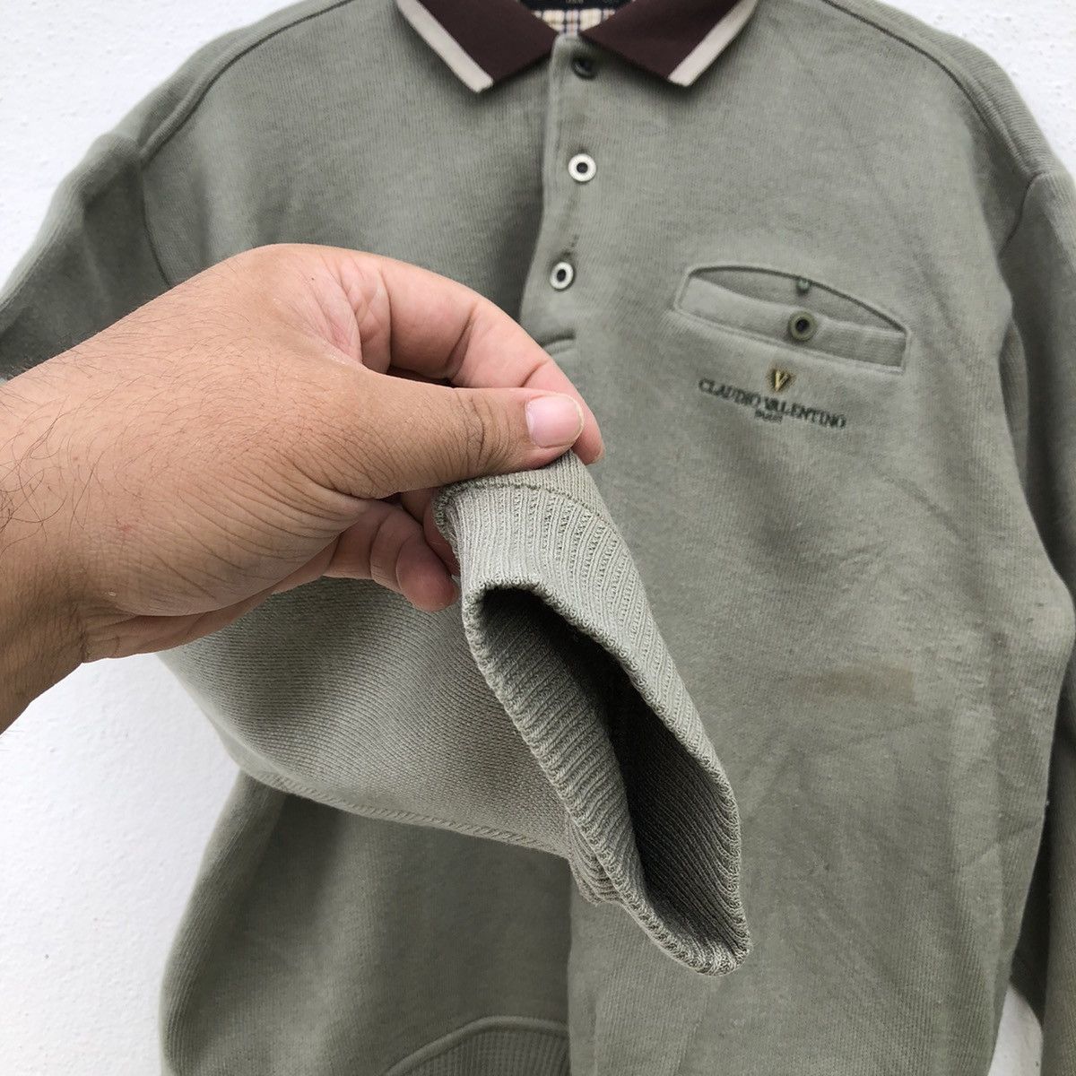 VINTAGE CLAUDIO VALENTINO PARIS SWEATSHIRT