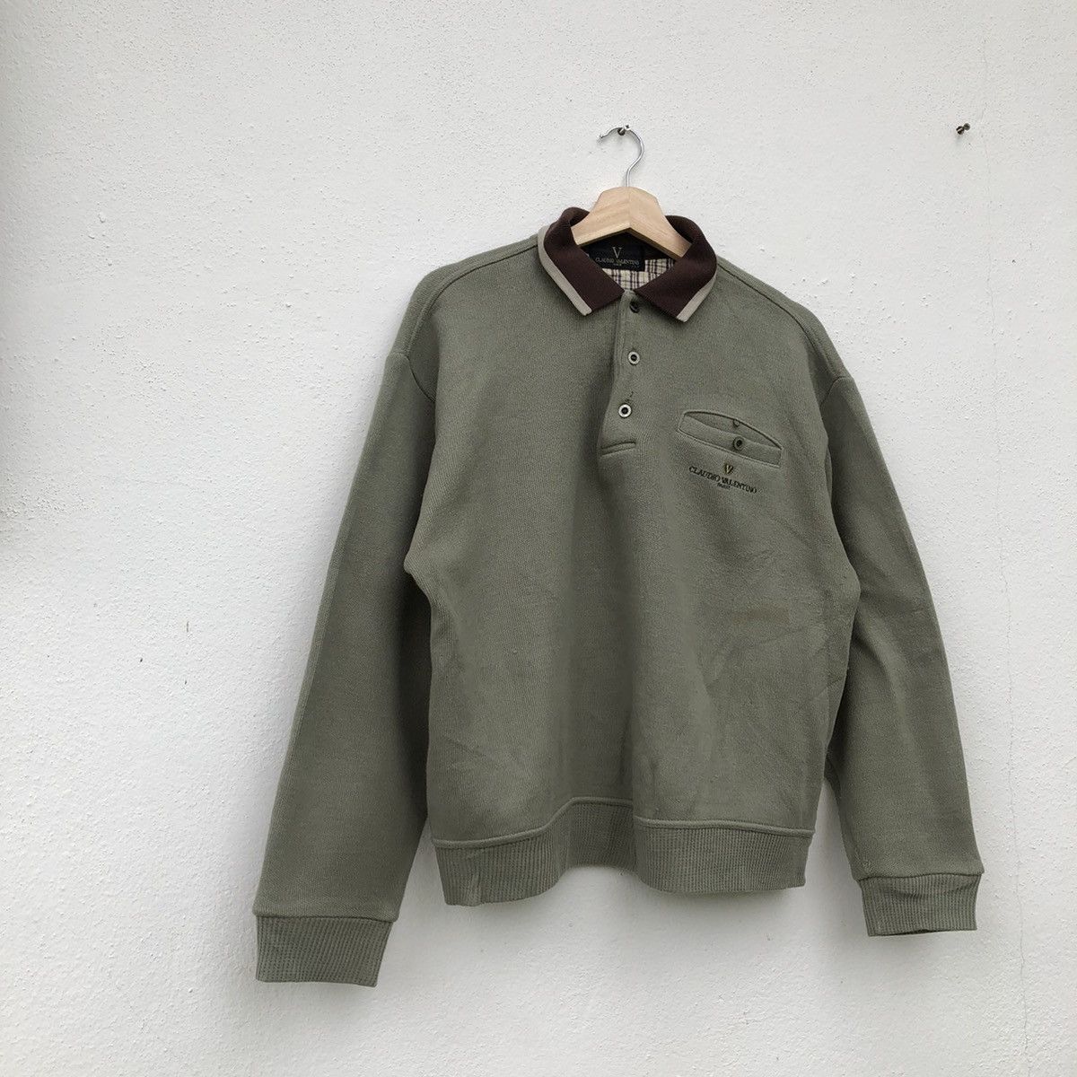 VINTAGE CLAUDIO VALENTINO PARIS SWEATSHIRT