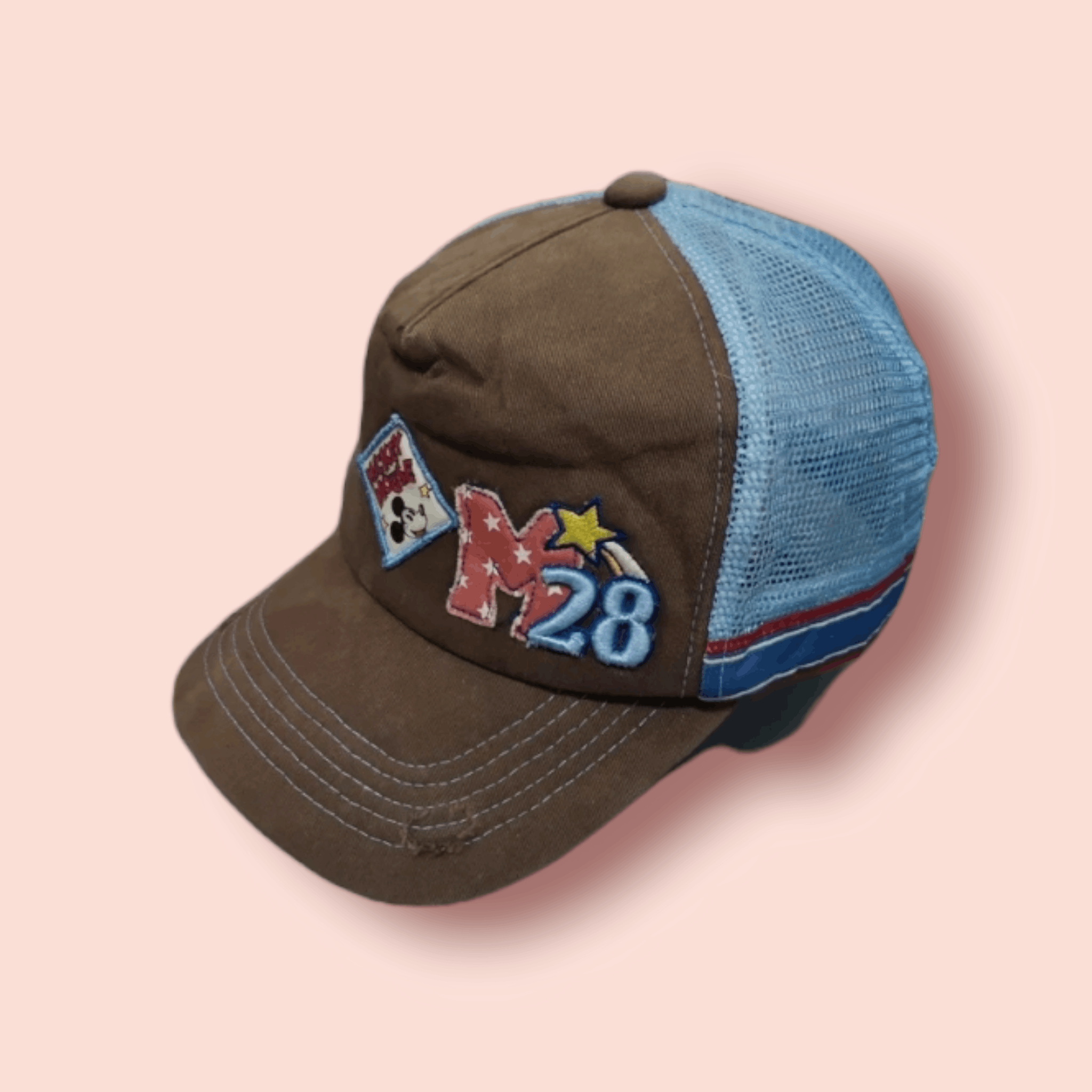 Disney × Mickey Mouse DOPE🔥VINTAGE DISTRESSED MICKEY MOUSE TRUCKER SNAPBACK Size ONE SIZE - 8 Thumbnail