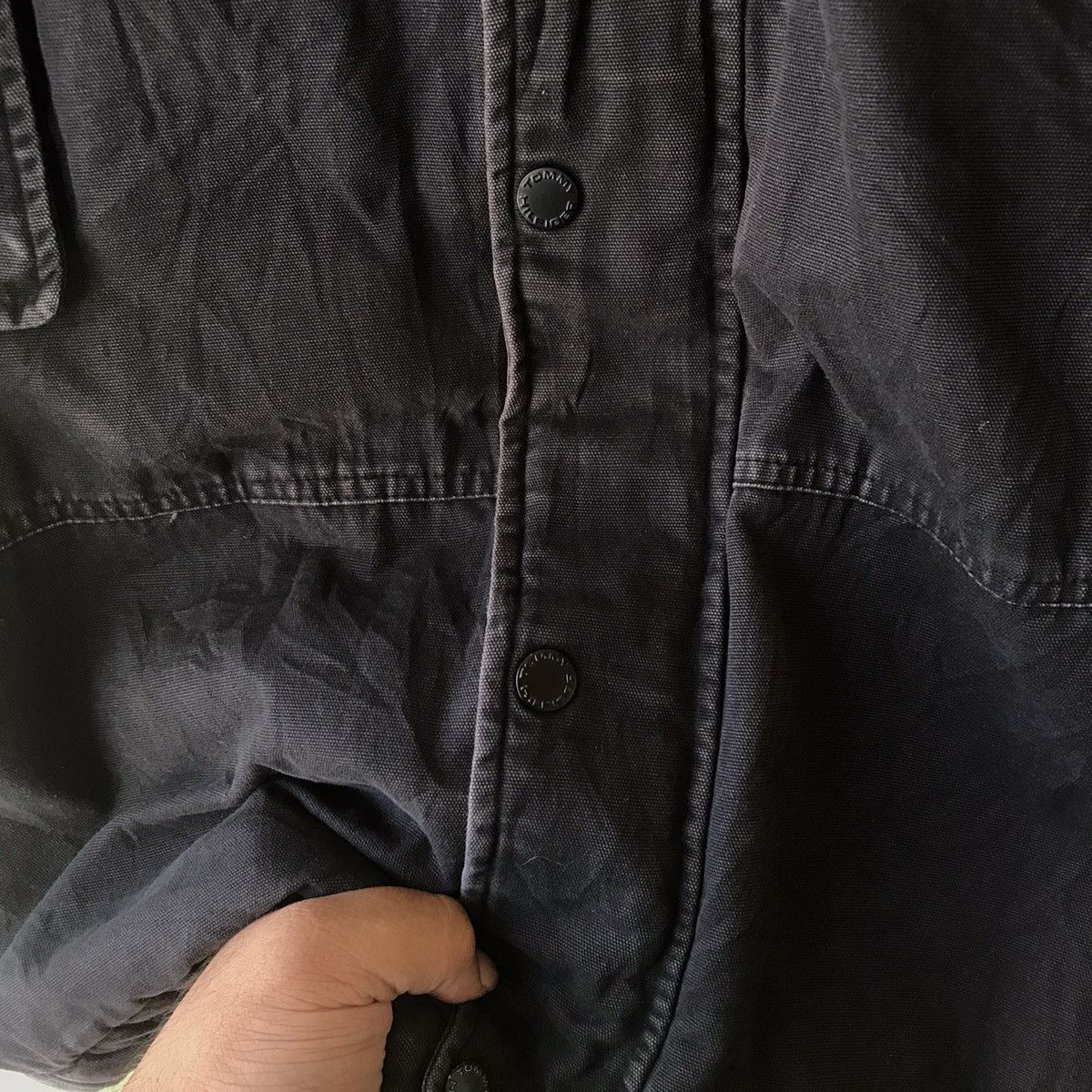 Japanese Brand × Seditionaries Seditionaries Tommy Hilfiger Parka Jacket Multi Pocket Size US M / EU 48-50 / 2 - 9 Thumbnail