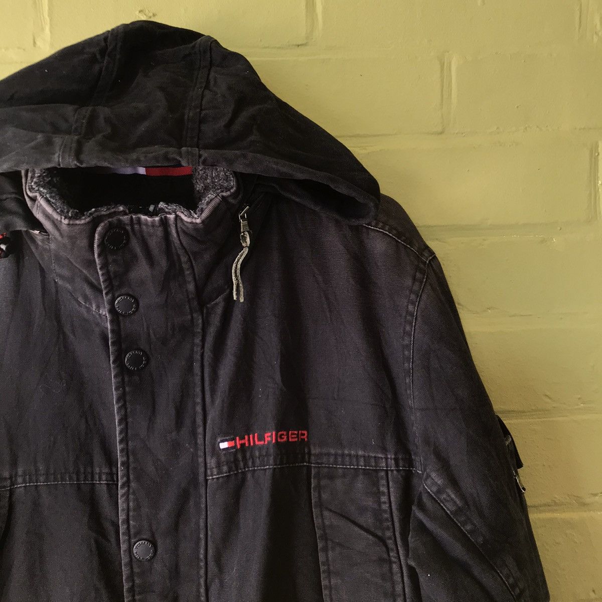 Japanese Brand × Seditionaries Seditionaries Tommy Hilfiger Parka Jacket Multi Pocket Size US M / EU 48-50 / 2 - 2 Thumbnail