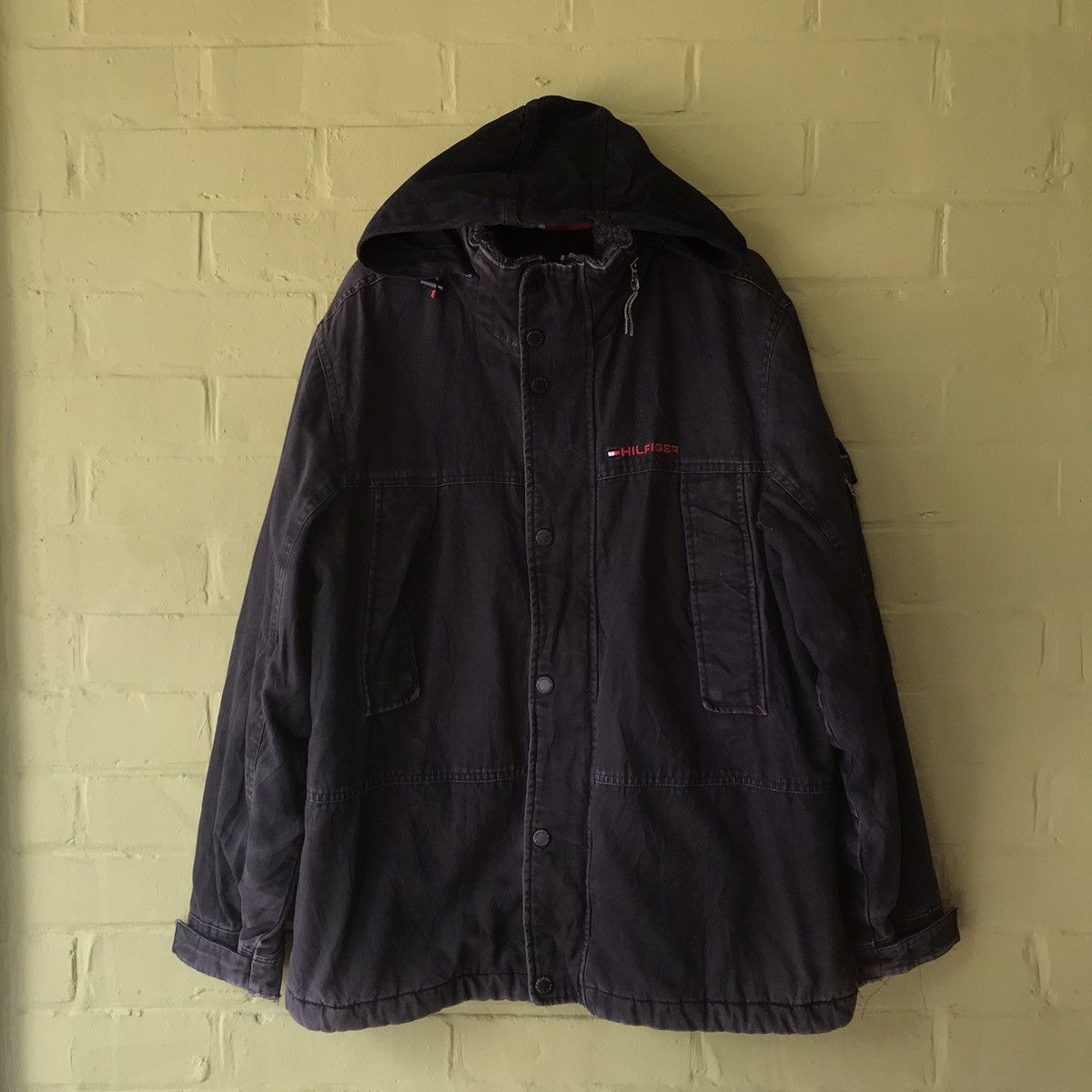 Japanese Brand × Seditionaries Seditionaries Tommy Hilfiger Parka Jacket Multi Pocket Size US M / EU 48-50 / 2 - 1 Thumbnail