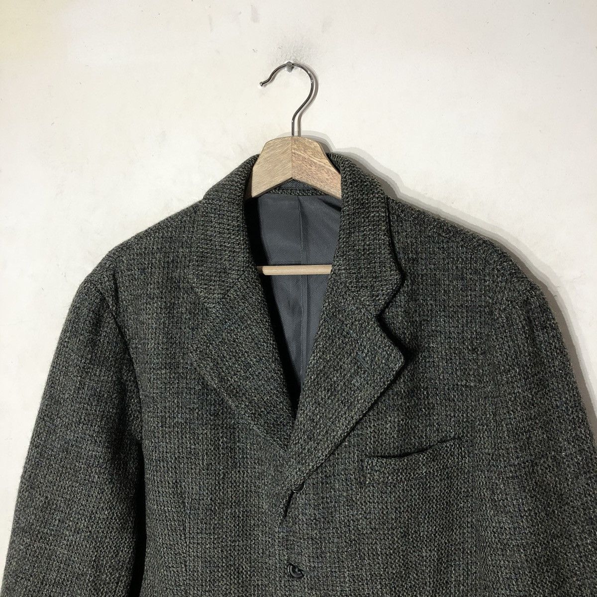 Harris Tweed HARRIS TWEED DOUBLE BREAST CASUAL COAT Size US M / EU 48-50 / 2 - 5 Thumbnail