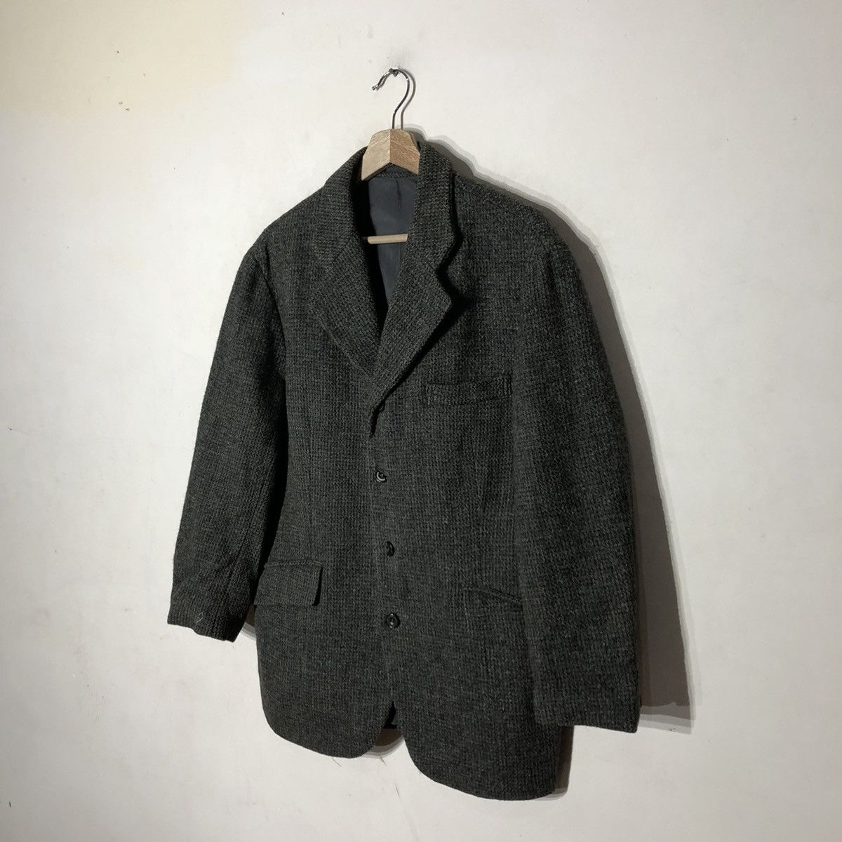 Harris Tweed HARRIS TWEED DOUBLE BREAST CASUAL COAT Size US M / EU 48-50 / 2 - 3 Thumbnail