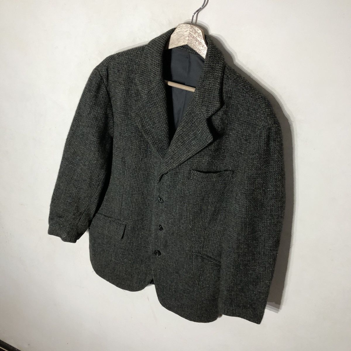 Harris Tweed HARRIS TWEED DOUBLE BREAST CASUAL COAT Size US M / EU 48-50 / 2 - 4 Thumbnail