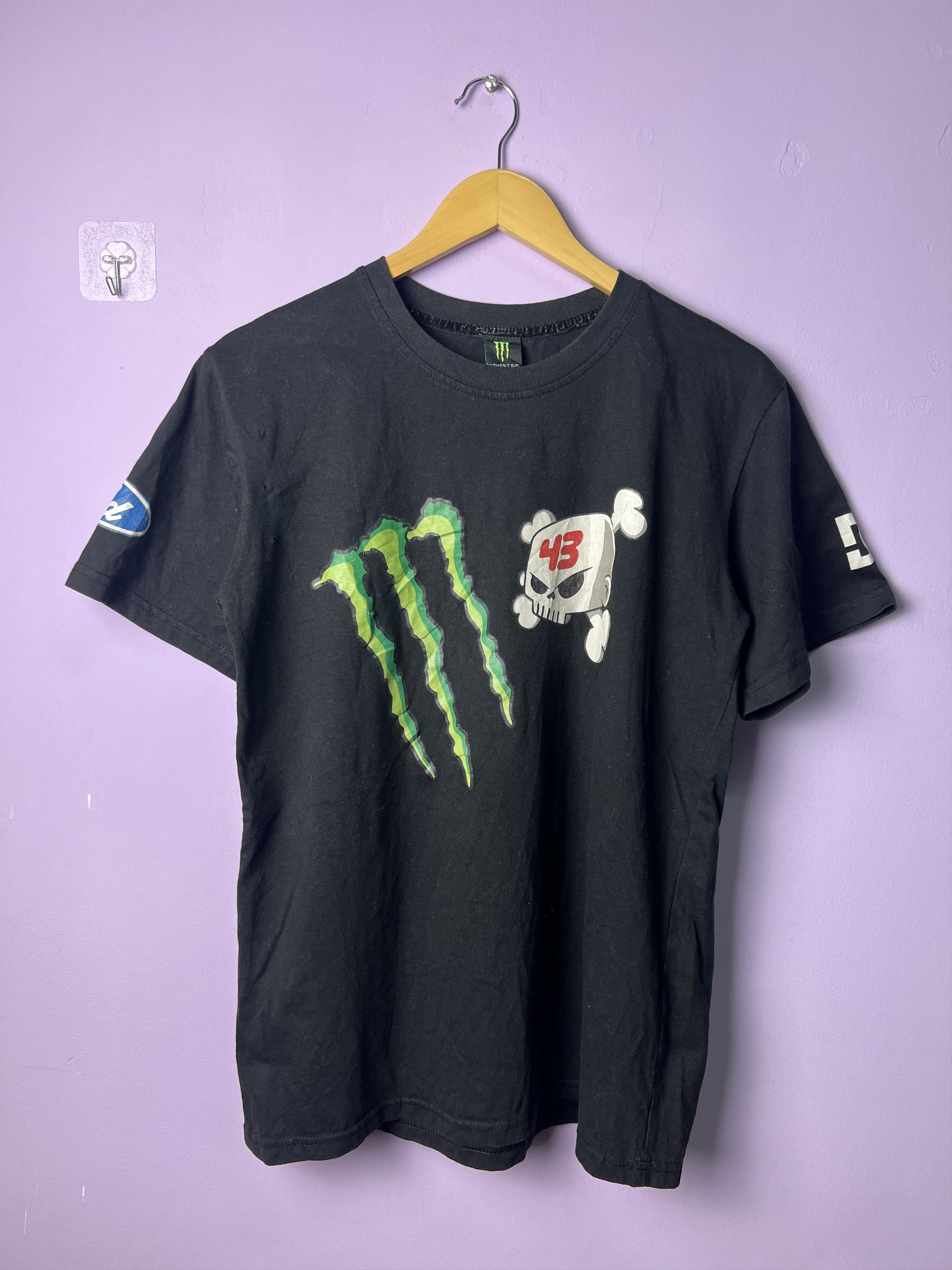 Ford 🔥Vintage Monster Black 43 Racing Tees Size US M / EU 48-50 / 2 - 1 Thumbnail