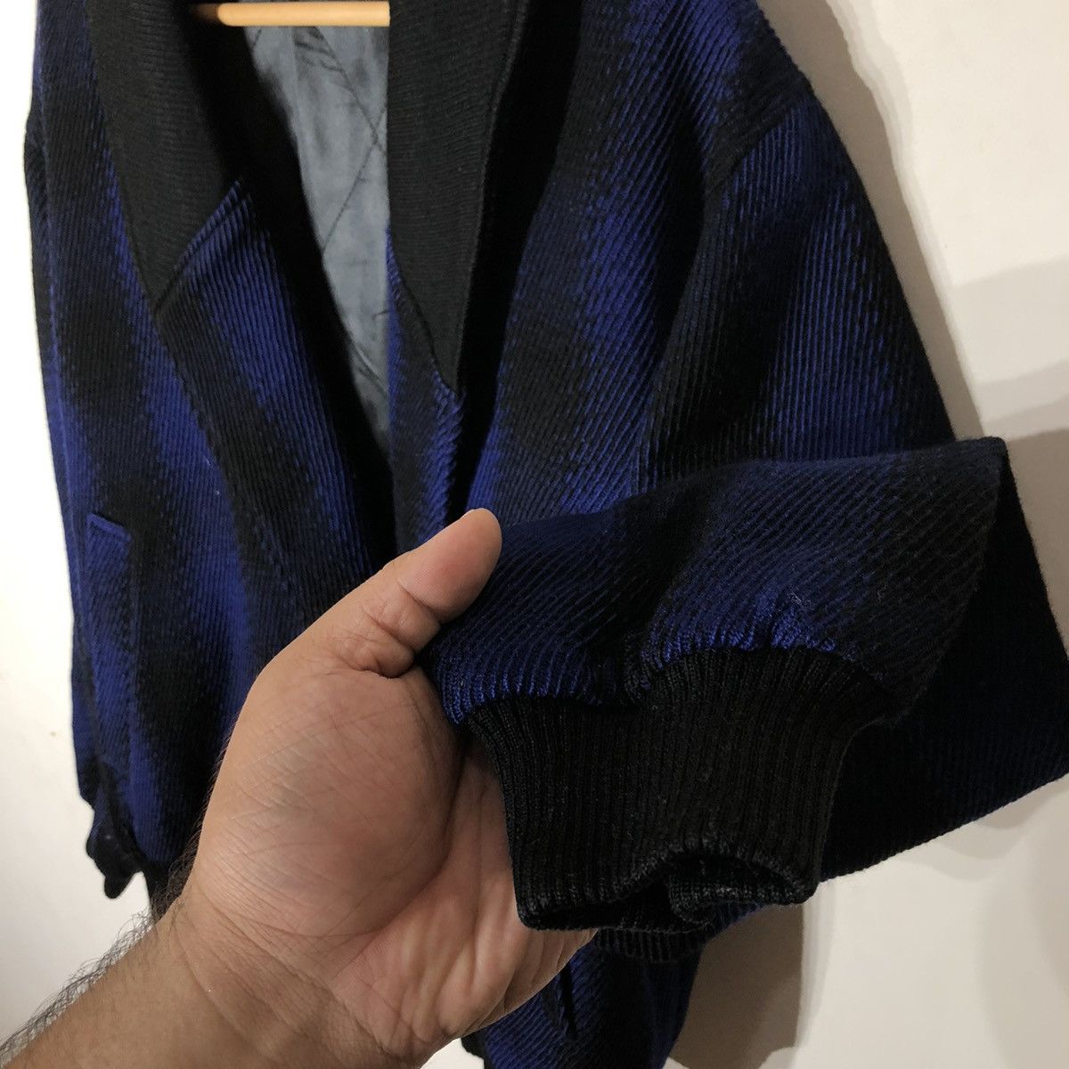 Japanese Brand Tartan Design Bomber Jacket Inspired by Issey Miyake Size US M / EU 48-50 / 2 - 6 Thumbnail