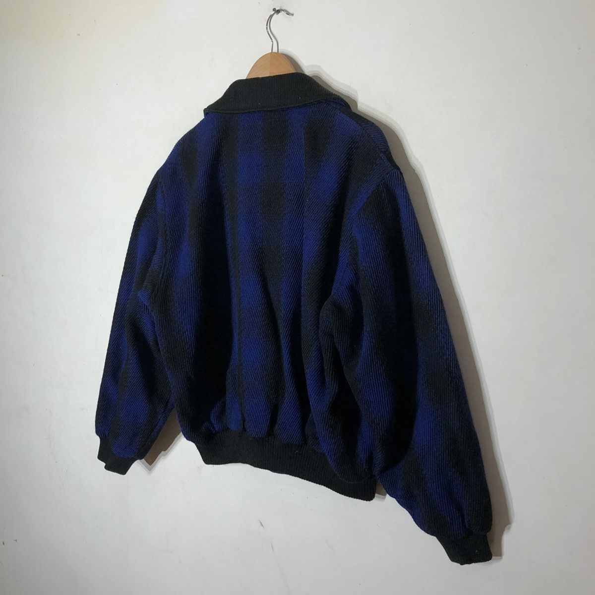 Japanese Brand Tartan Design Bomber Jacket Inspired by Issey Miyake Size US M / EU 48-50 / 2 - 8 Thumbnail