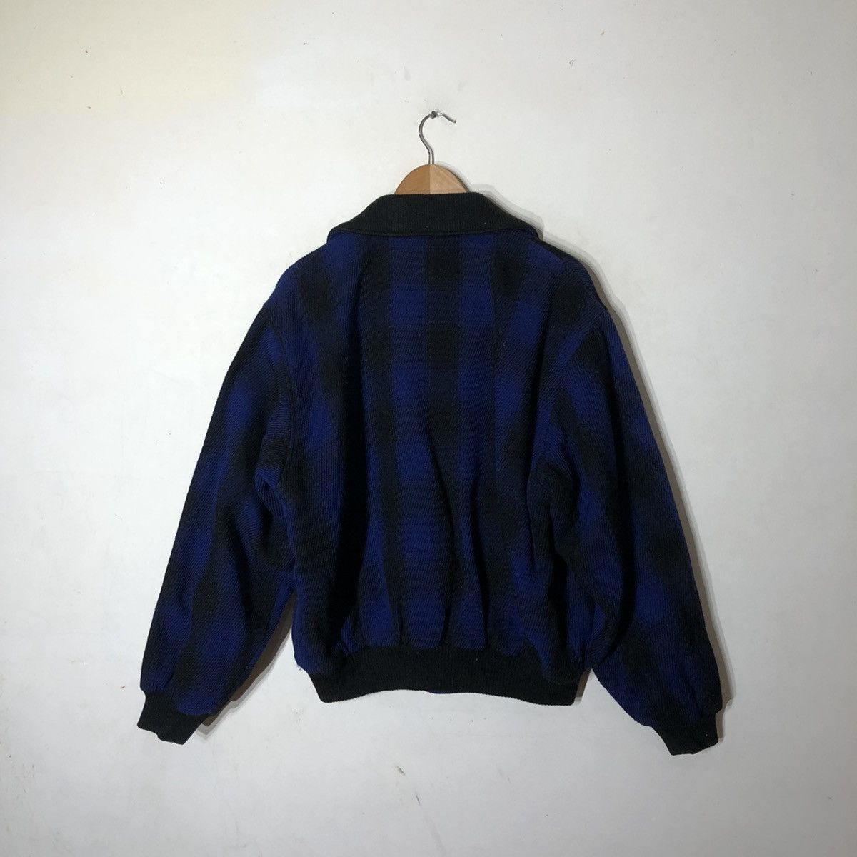 Japanese Brand Tartan Design Bomber Jacket Inspired by Issey Miyake Size US M / EU 48-50 / 2 - 7 Thumbnail