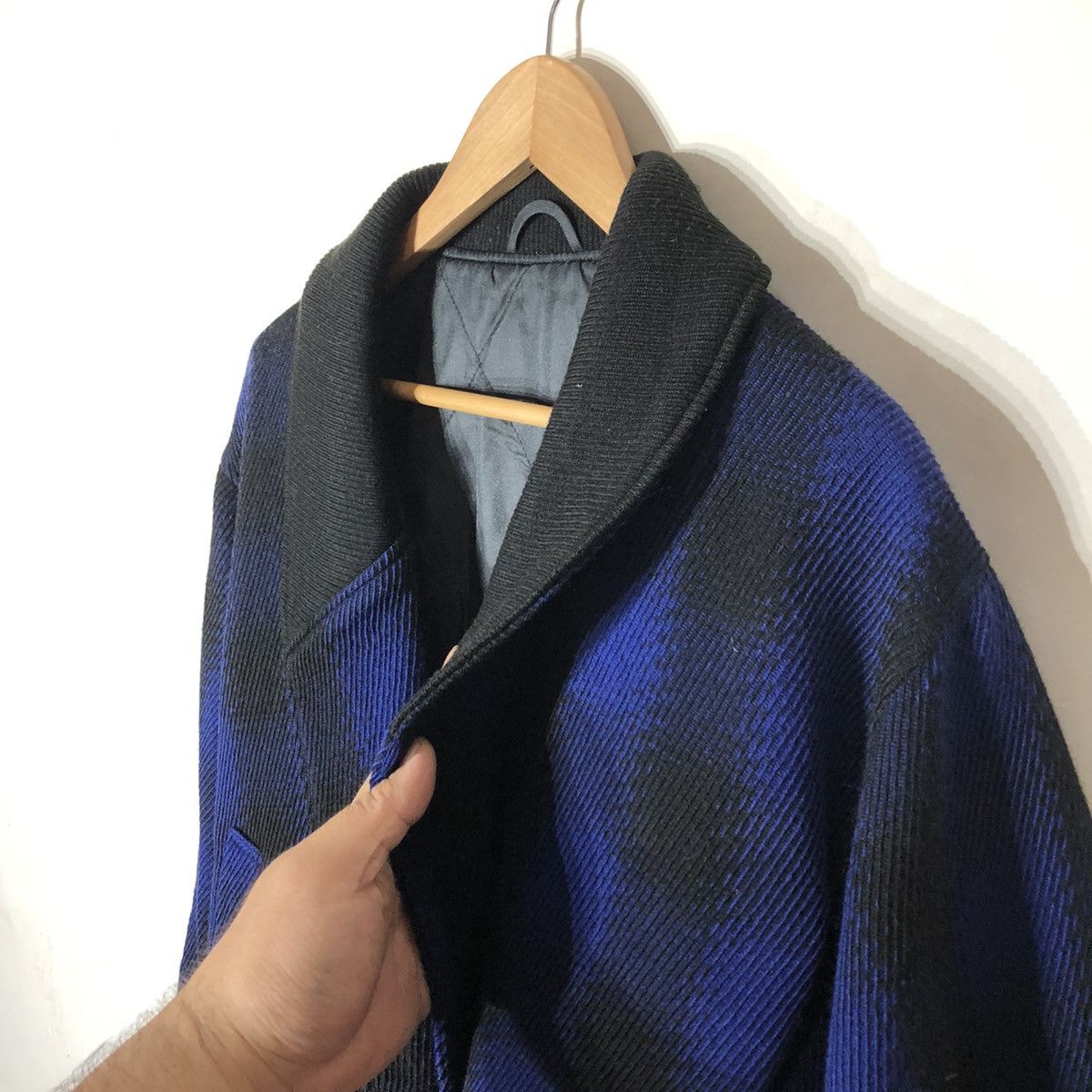 Japanese Brand Tartan Design Bomber Jacket Inspired by Issey Miyake Size US M / EU 48-50 / 2 - 5 Thumbnail