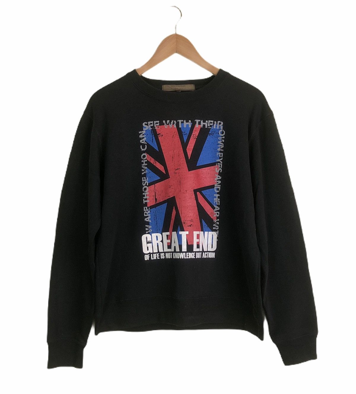 Japanese Brand Commantage Sweatshirt Great End Size US M / EU 48-50 / 2 - 1 Thumbnail