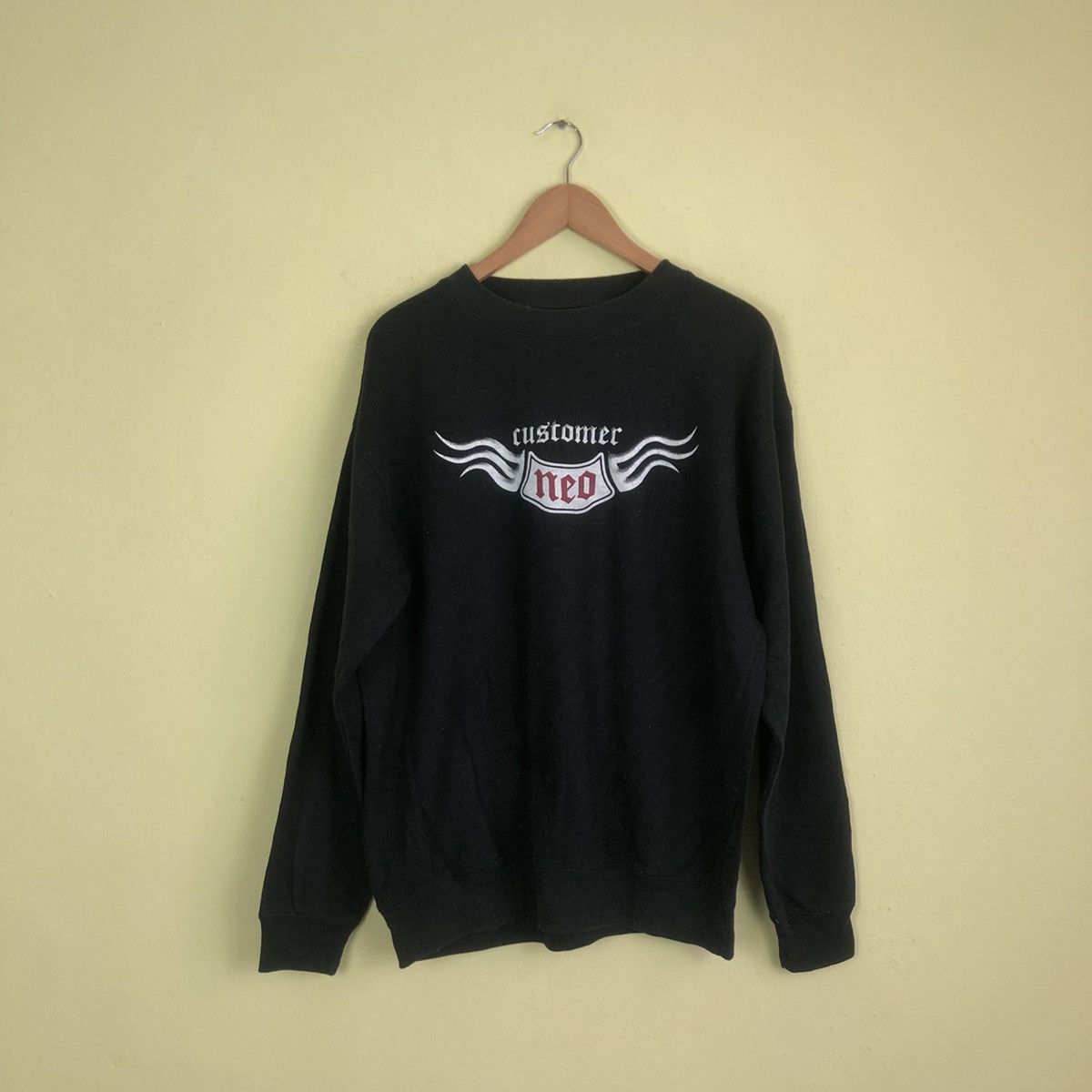 Japanese Brand 🔥90’s Vintage Sweatshirt Customer Neo Dragon Big Logo Japan Size US L / EU 52-54 / 3 - 2 Thumbnail