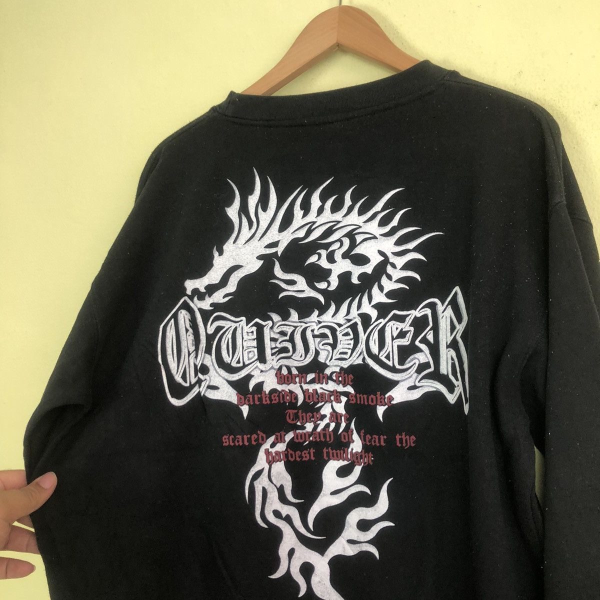 Japanese Brand 🔥90’s Vintage Sweatshirt Customer Neo Dragon Big Logo Japan Size US L / EU 52-54 / 3 - 8 Thumbnail