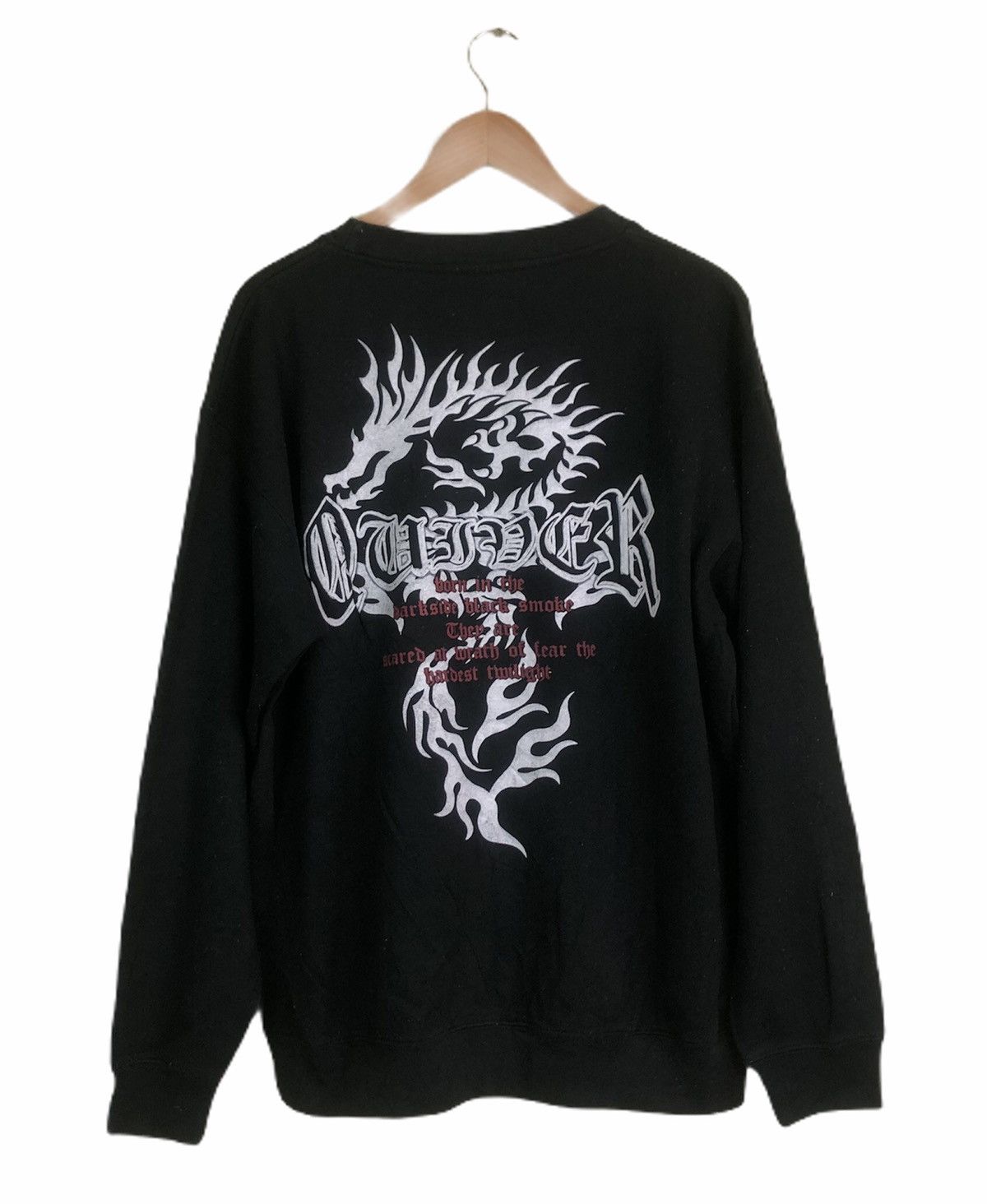 Japanese Brand 🔥90’s Vintage Sweatshirt Customer Neo Dragon Big Logo Japan Size US L / EU 52-54 / 3 - 1 Thumbnail