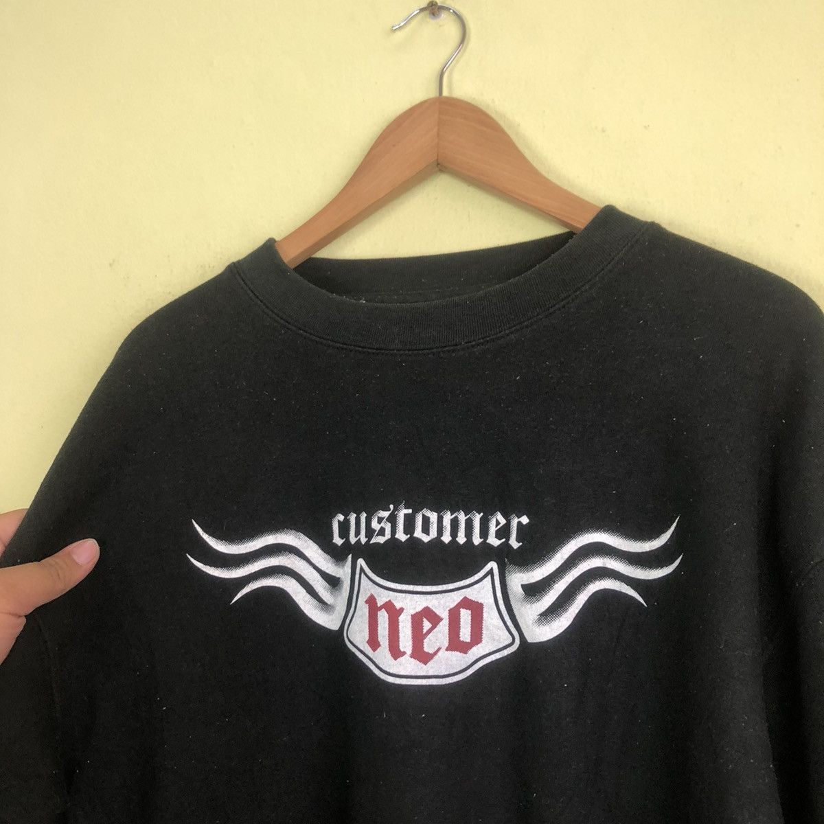 Japanese Brand 🔥90’s Vintage Sweatshirt Customer Neo Dragon Big Logo Japan Size US L / EU 52-54 / 3 - 5 Thumbnail