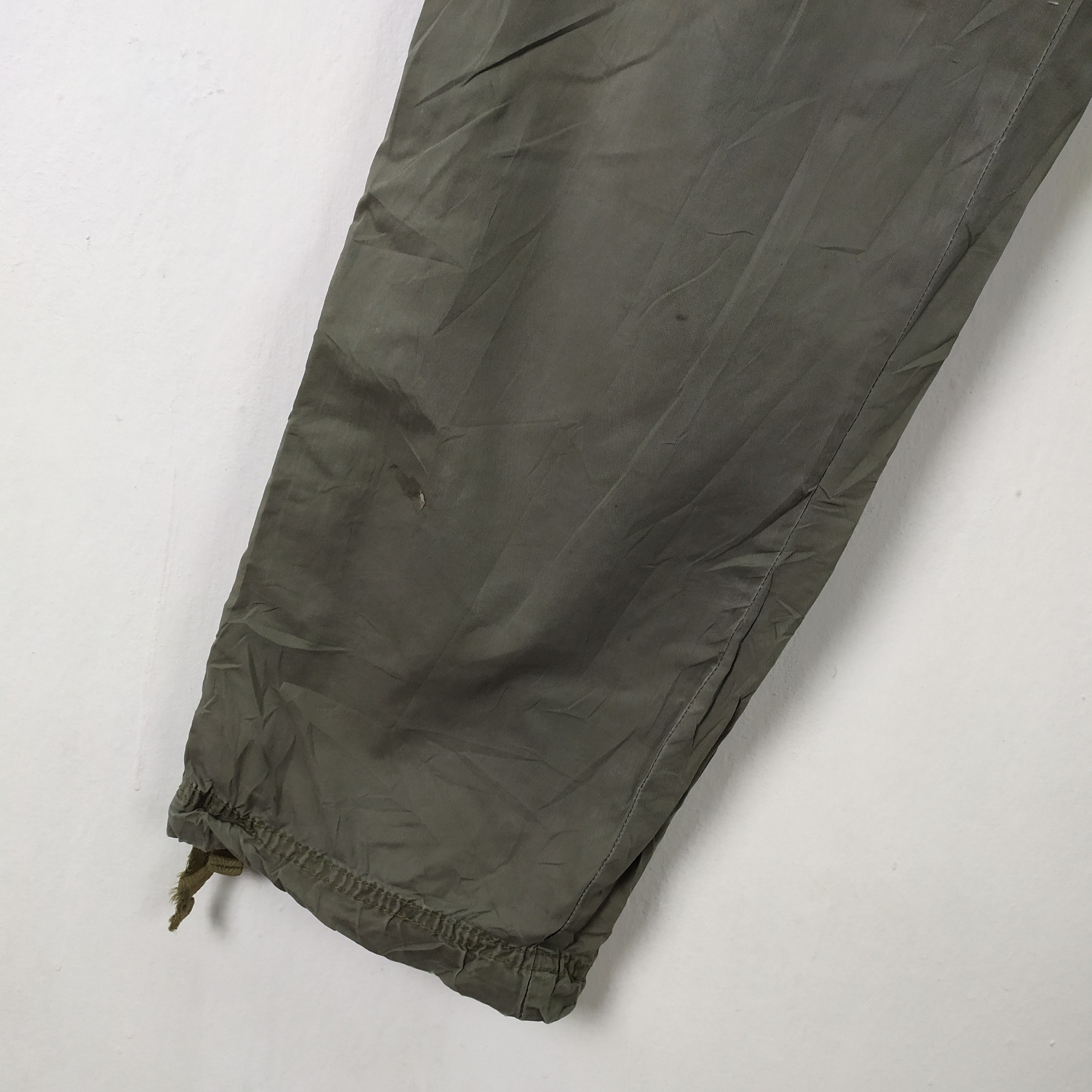 Japanese Brand × Vintage VINTAGE JAPANESE FADED GREEN CARGO PANTS Size US 32 / EU 48 - 11 Thumbnail