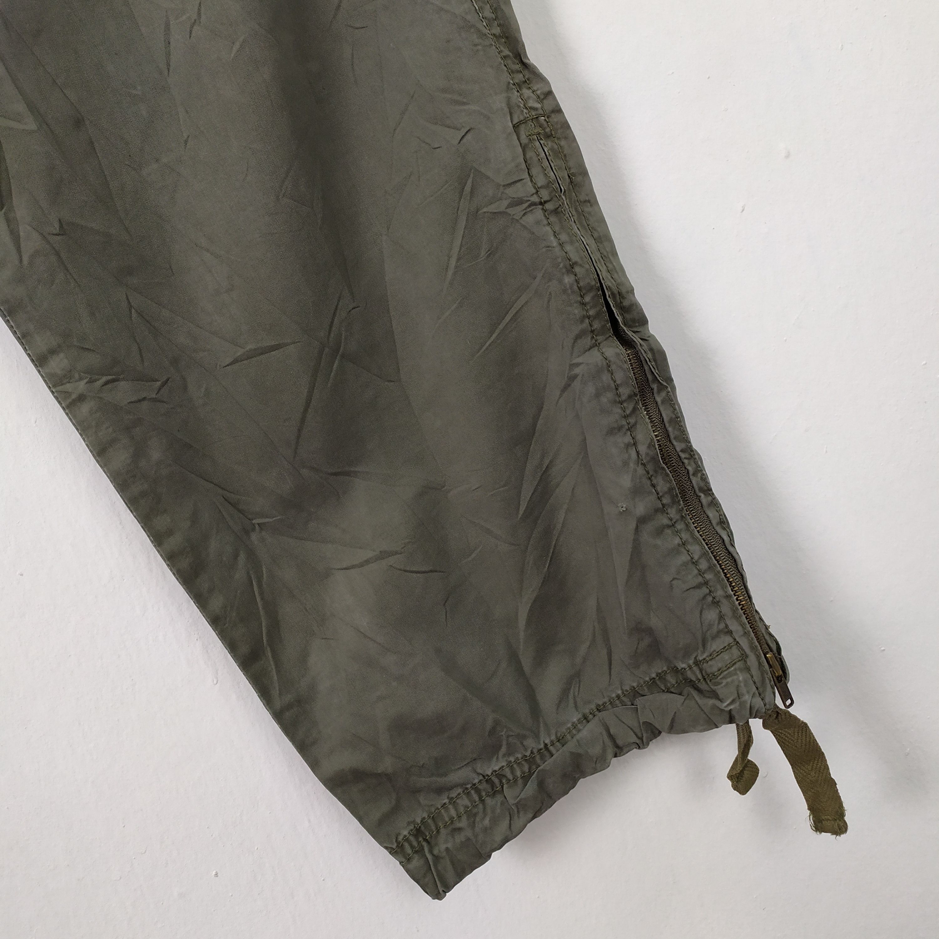 Japanese Brand × Vintage VINTAGE JAPANESE FADED GREEN CARGO PANTS Size US 32 / EU 48 - 10 Thumbnail