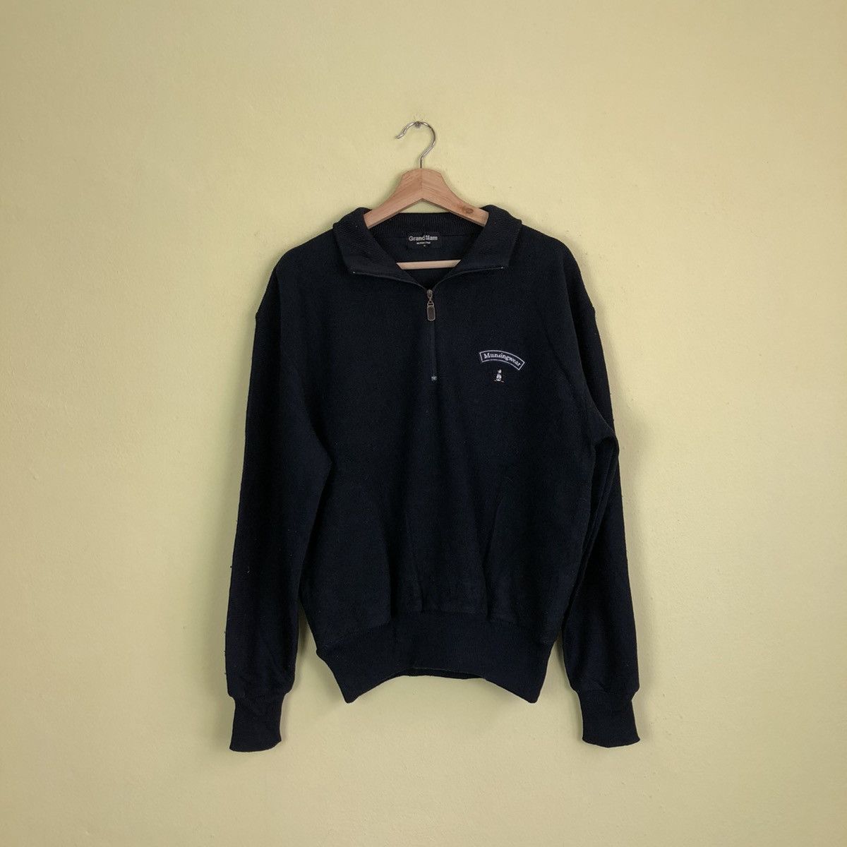 Japanese Brand Grandslam Munsingwear Big Logo Sweatshirt Size US M / EU 48-50 / 2 - 2 Thumbnail