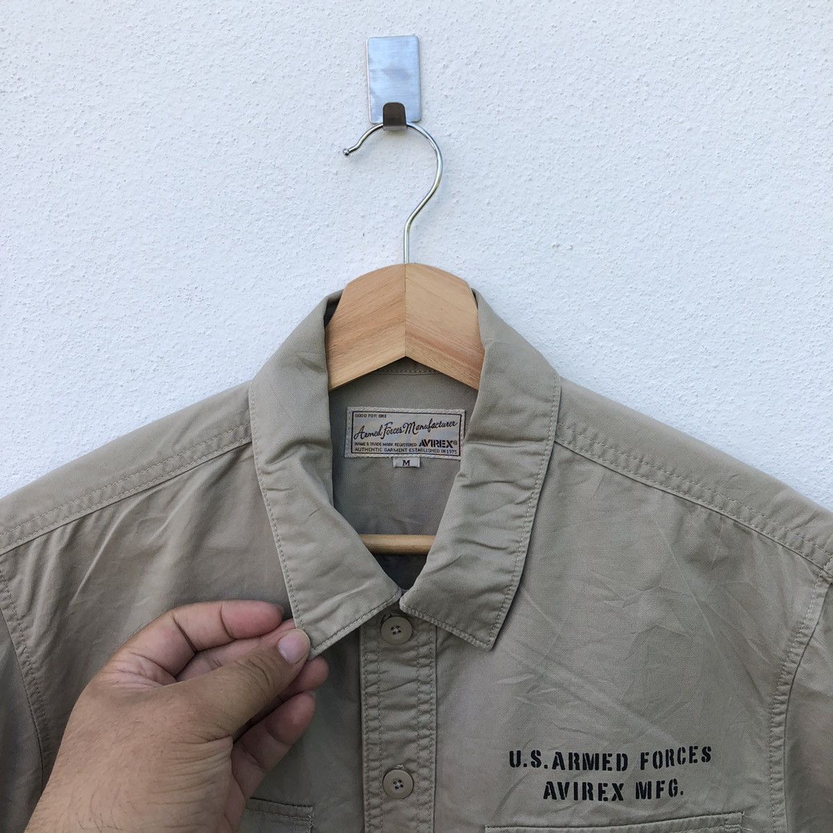Avirex WORKER SHIRTS AVIREX U.S. ARMED FORCES Size US M / EU 48-50 / 2 - 5 Thumbnail