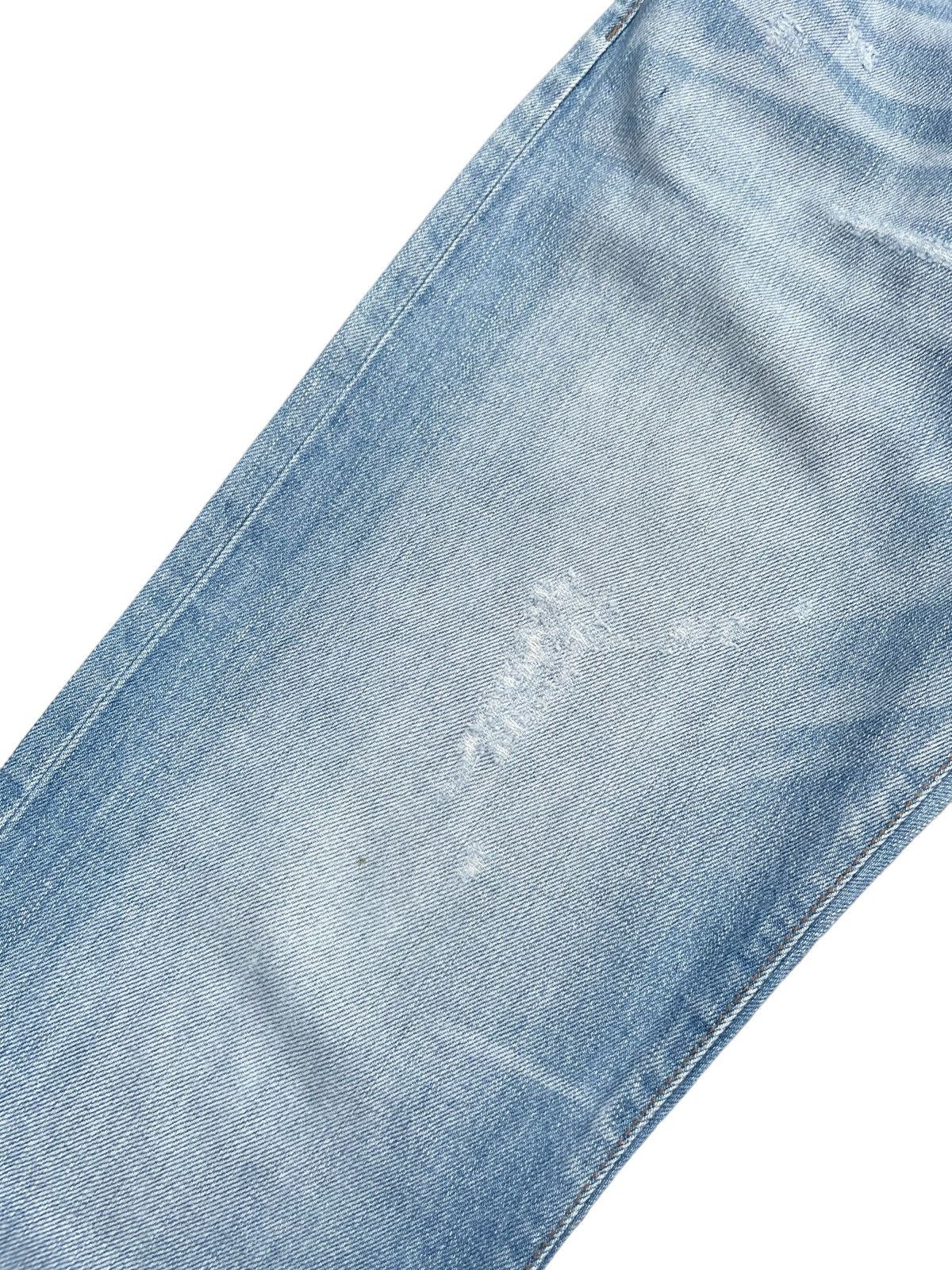Japanese Brand Back Number Selvedge Denim Size US 33 - 7 Thumbnail