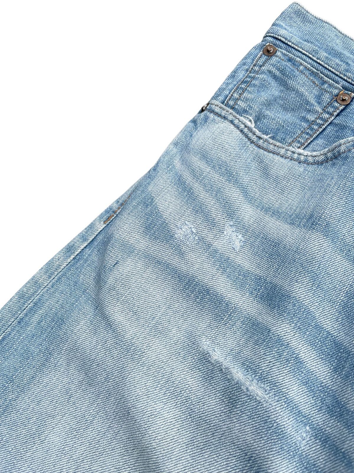 Japanese Brand Back Number Selvedge Denim Size US 33 - 9 Thumbnail