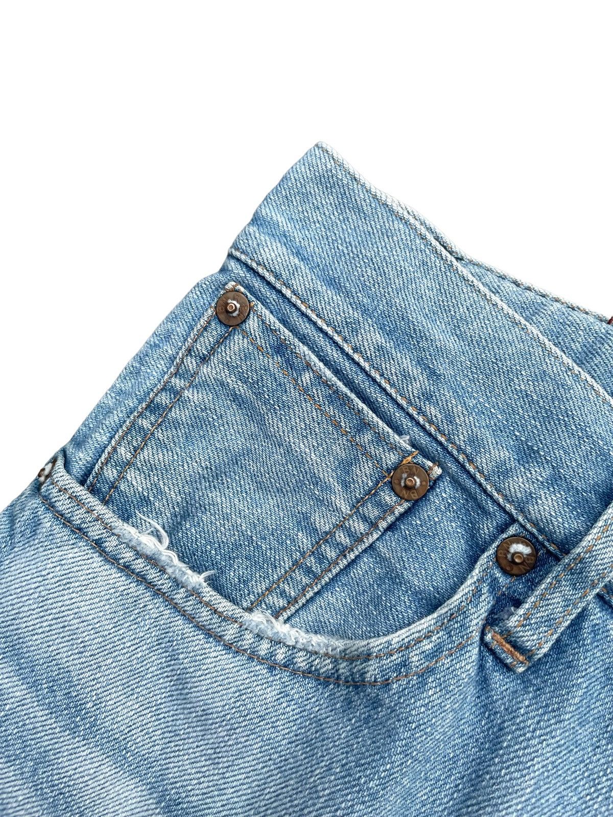 Japanese Brand Back Number Selvedge Denim Size US 33 - 11 Thumbnail