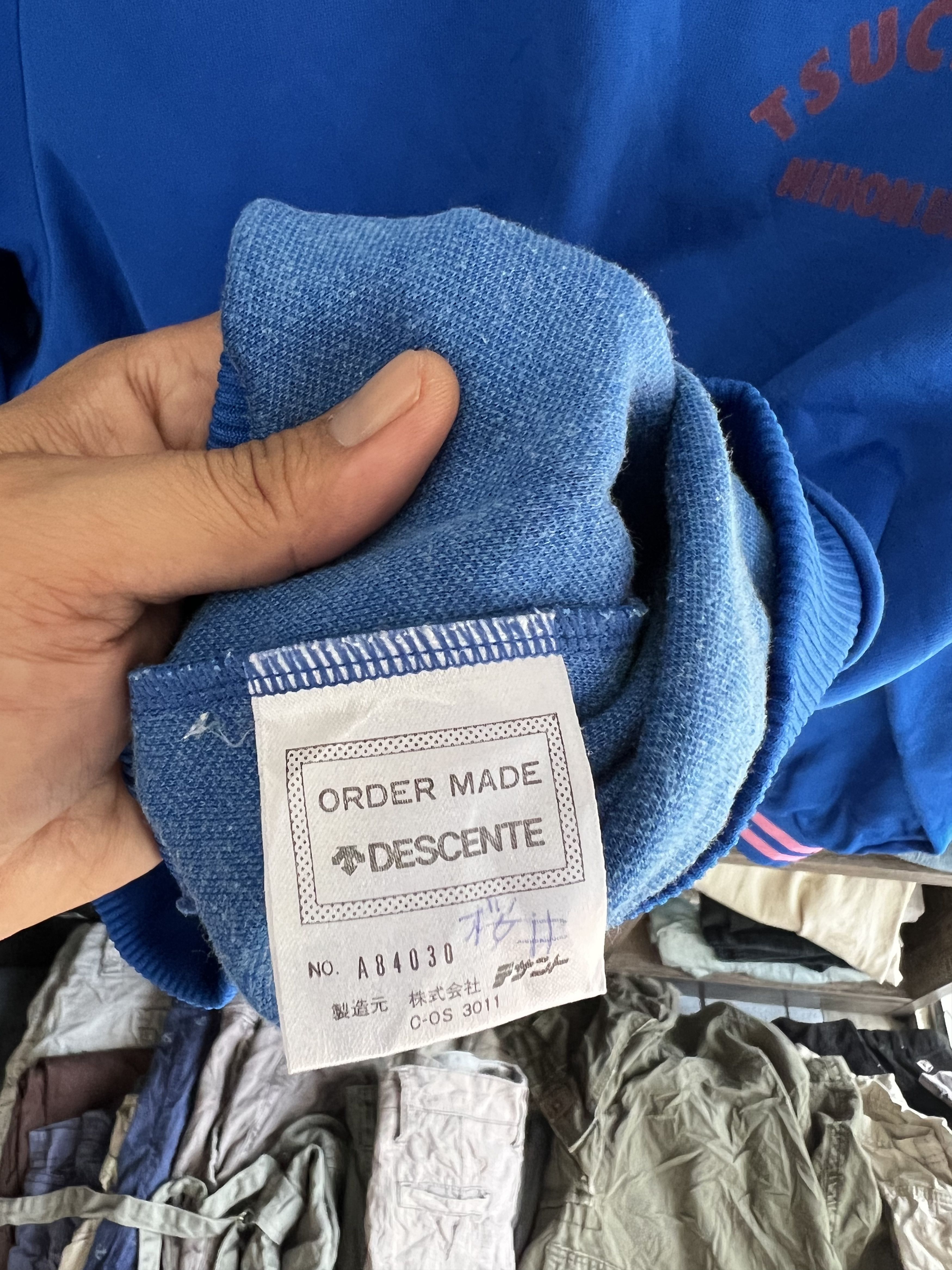 Descente 🔥Vintage Blue Descente Crewneck Sweatshirts Size US M / EU 48-50 / 2 - 9 Thumbnail