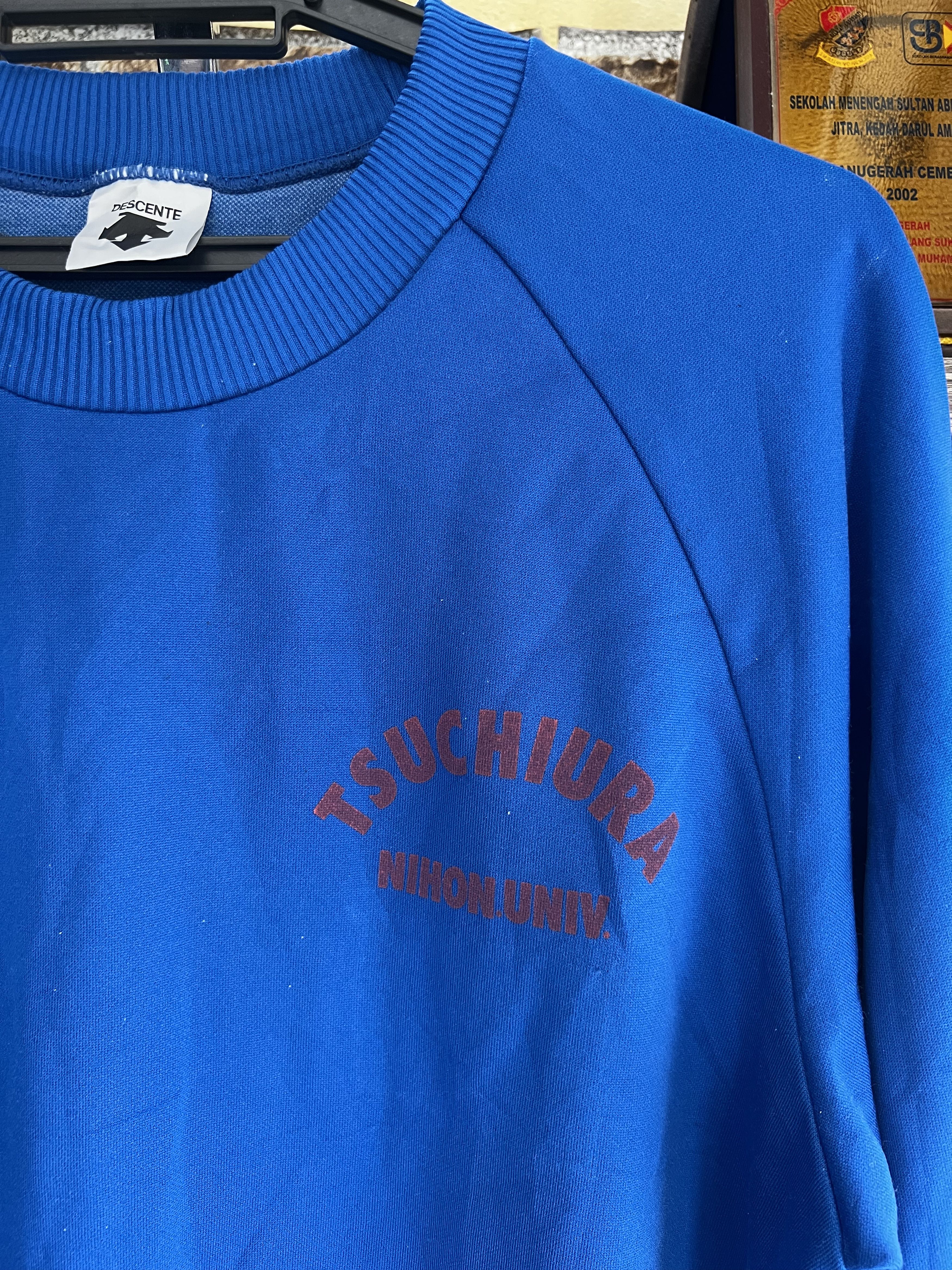 Descente 🔥Vintage Blue Descente Crewneck Sweatshirts Size US M / EU 48-50 / 2 - 6 Thumbnail