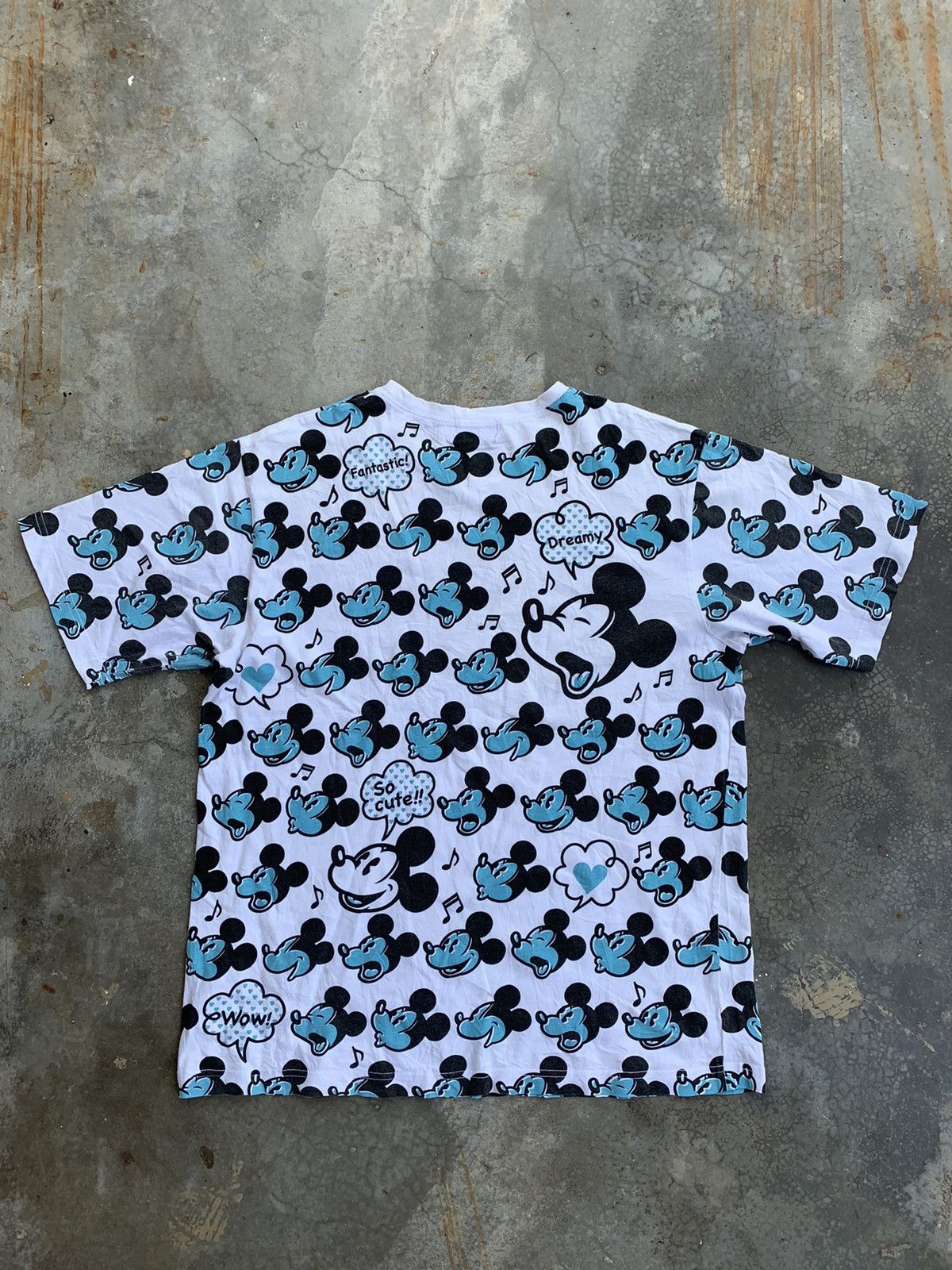 Disney Vintage Disney Mickey Mouse Full Print Tshirt Size US M / EU 48-50 / 2 - 2 Thumbnail