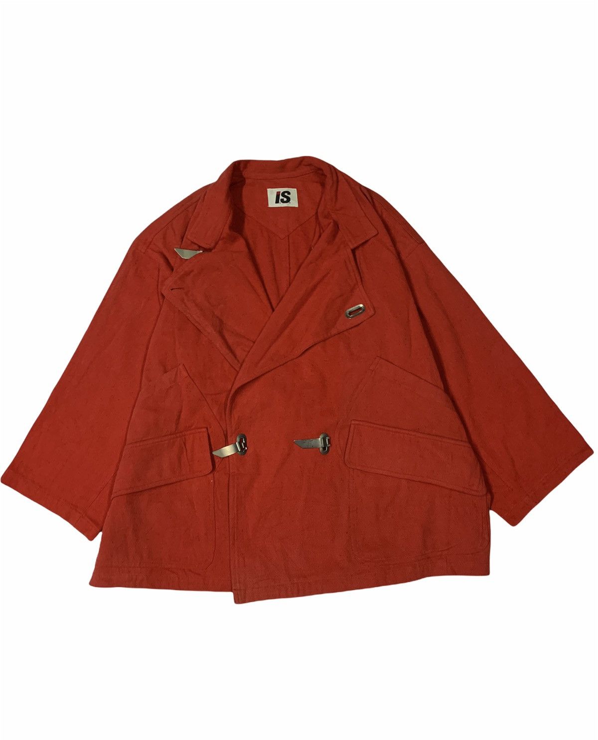 Issey Miyake 🔥RARE VTG ISSEY SPORT I.S OVERSIZED DUCK CANVAS JACKETS Size US XXL / EU 58 / 5 - 2 Thumbnail