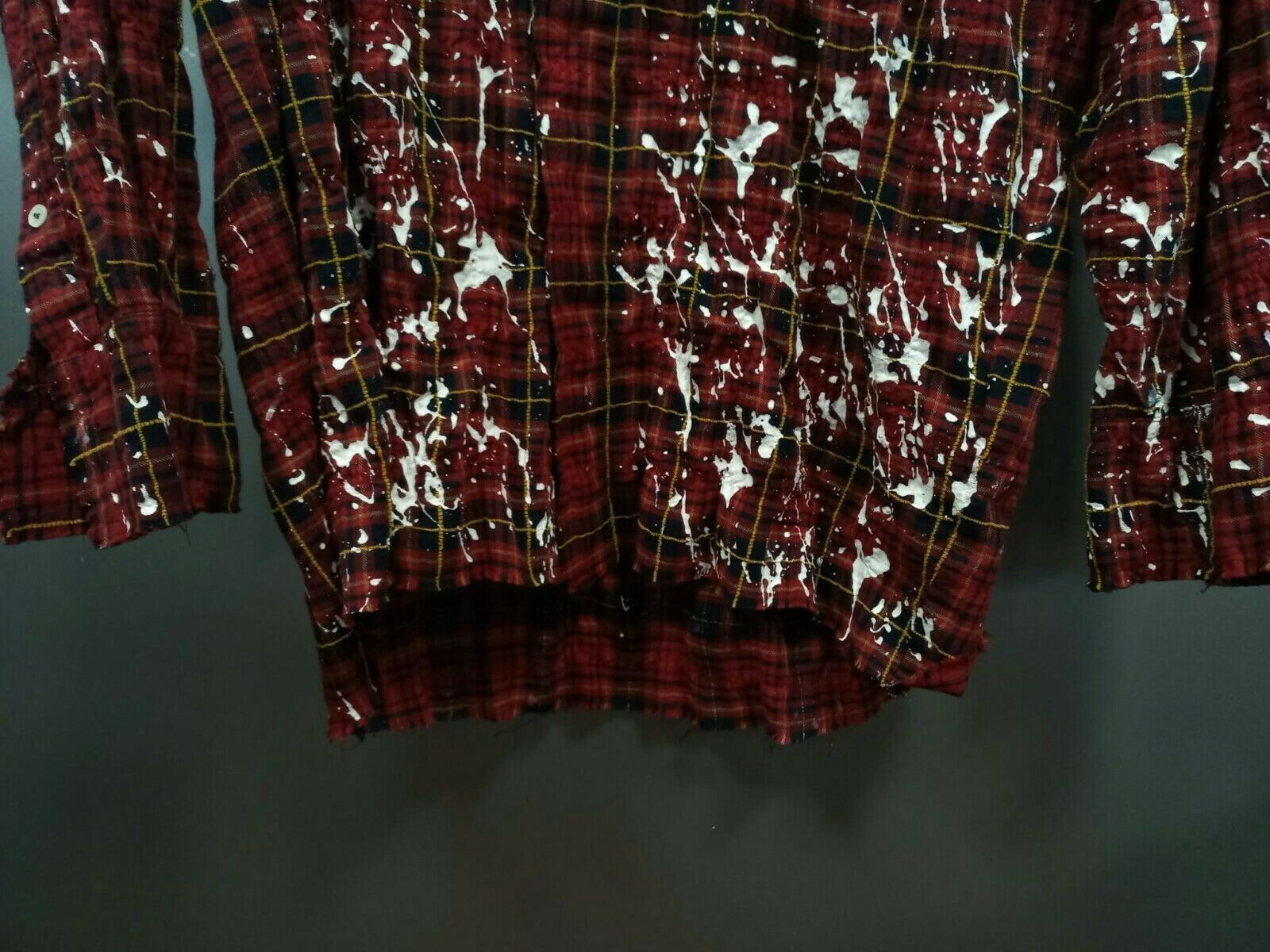 Palm Angels o1rshd Paint Splatter Button Up Rp650euro Shirt Size US M / EU 48-50 / 2 - 3 Thumbnail